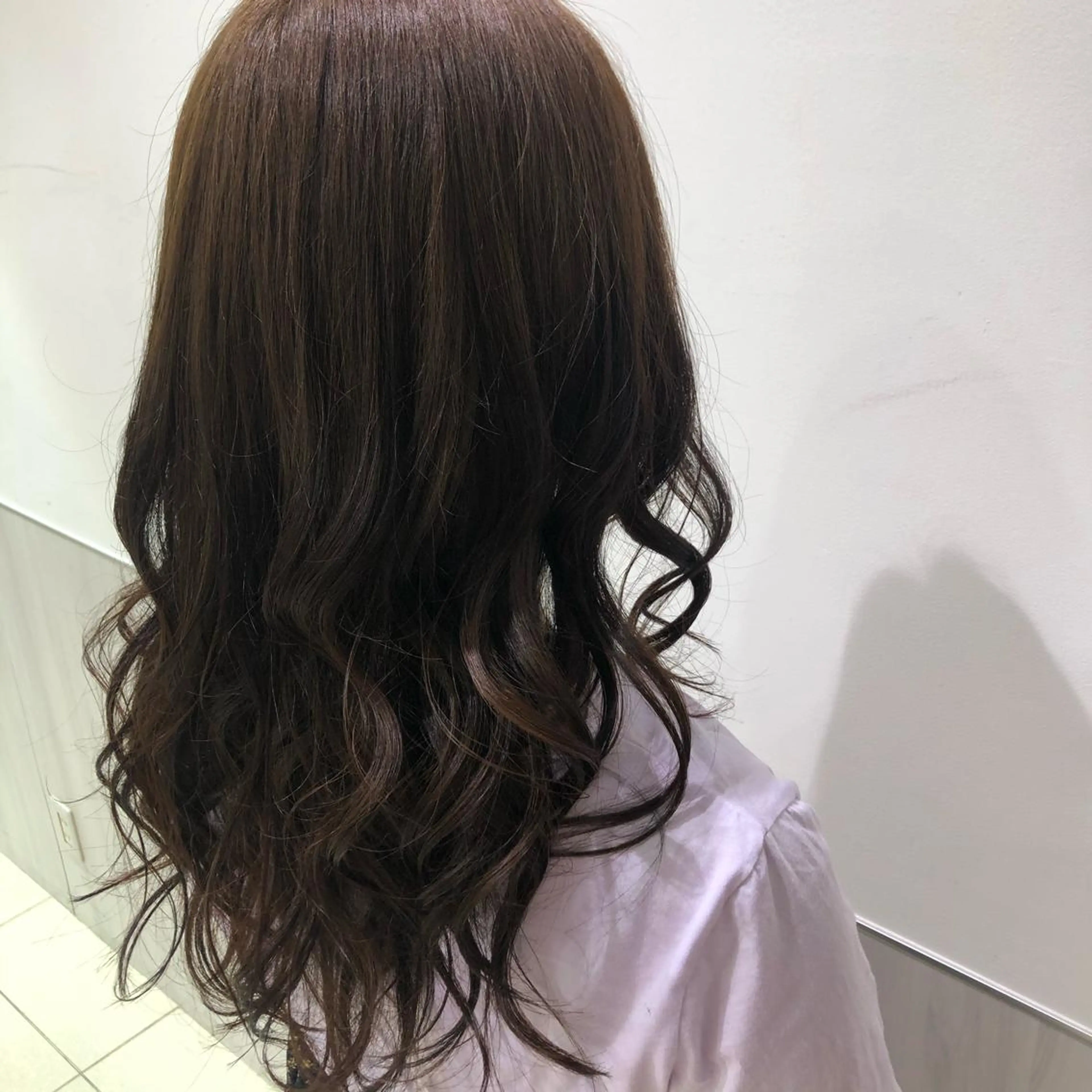 ロング 透明感カラー🩵 mioのヘアスタイル