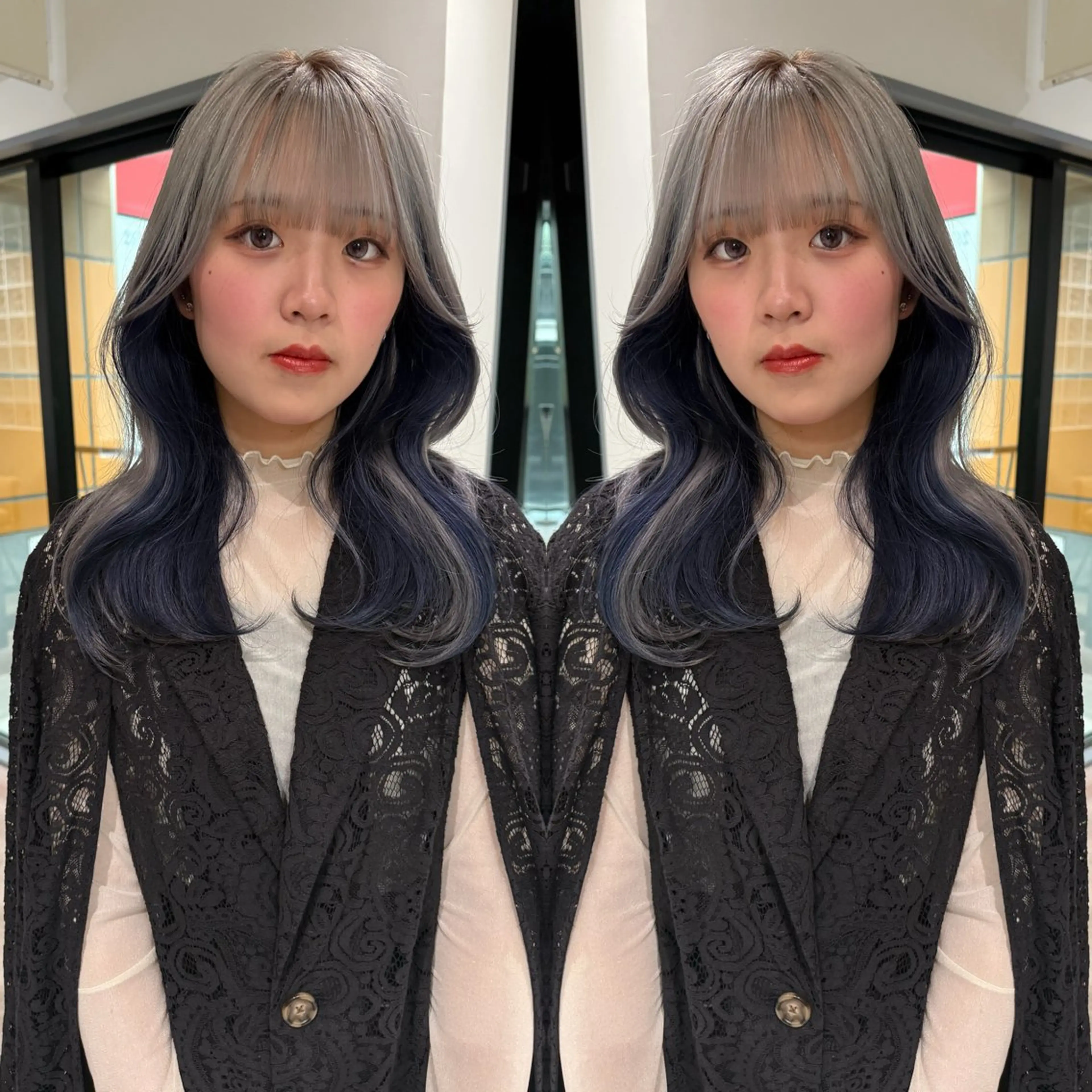 ロング カラー ヘアカラー 透明感✖️暖色 shuheiのヘアスタイル