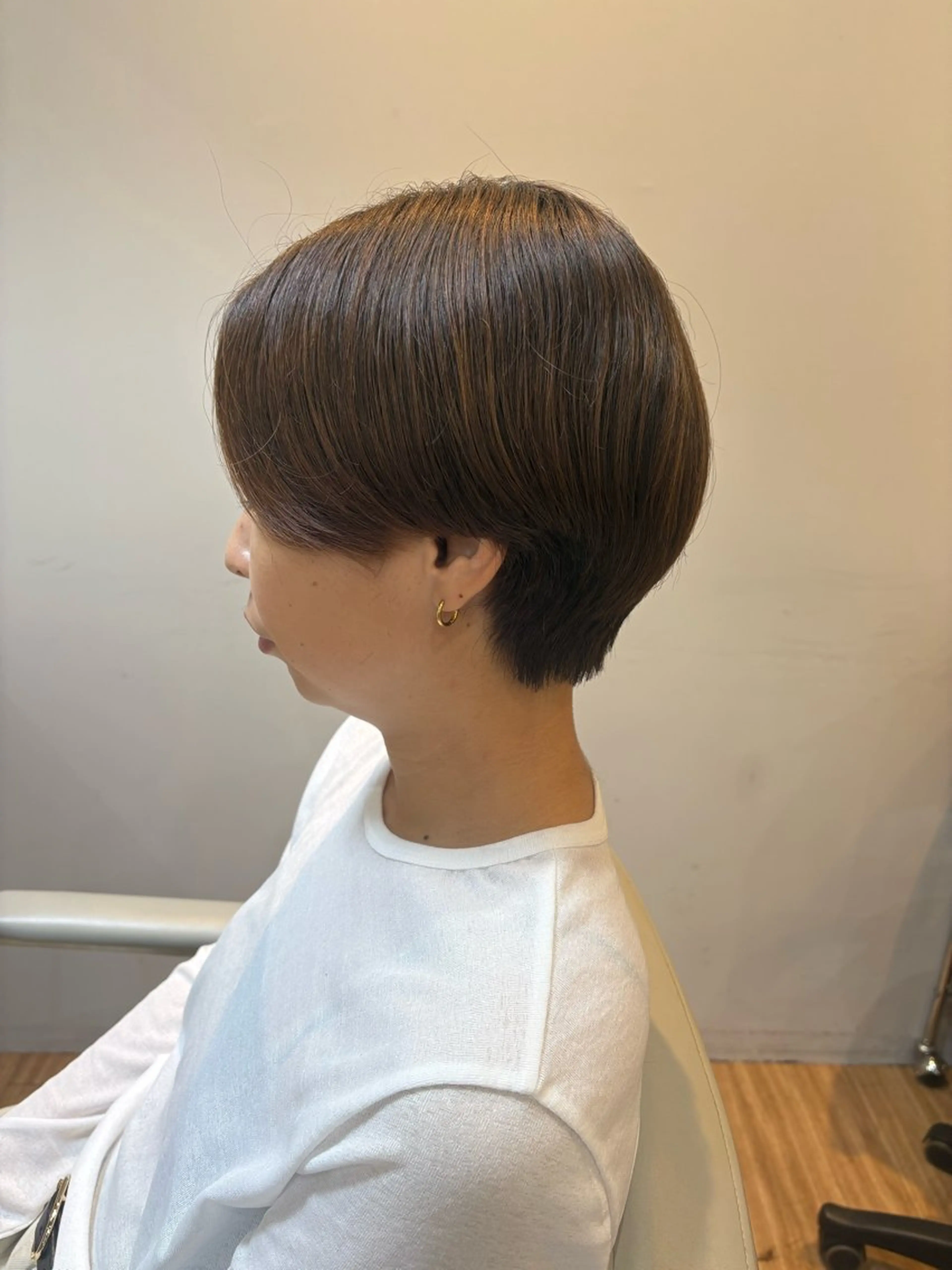 ショート ヘアカラー 韓国ヘアー🇰🇷 MIWAのヘアスタイル