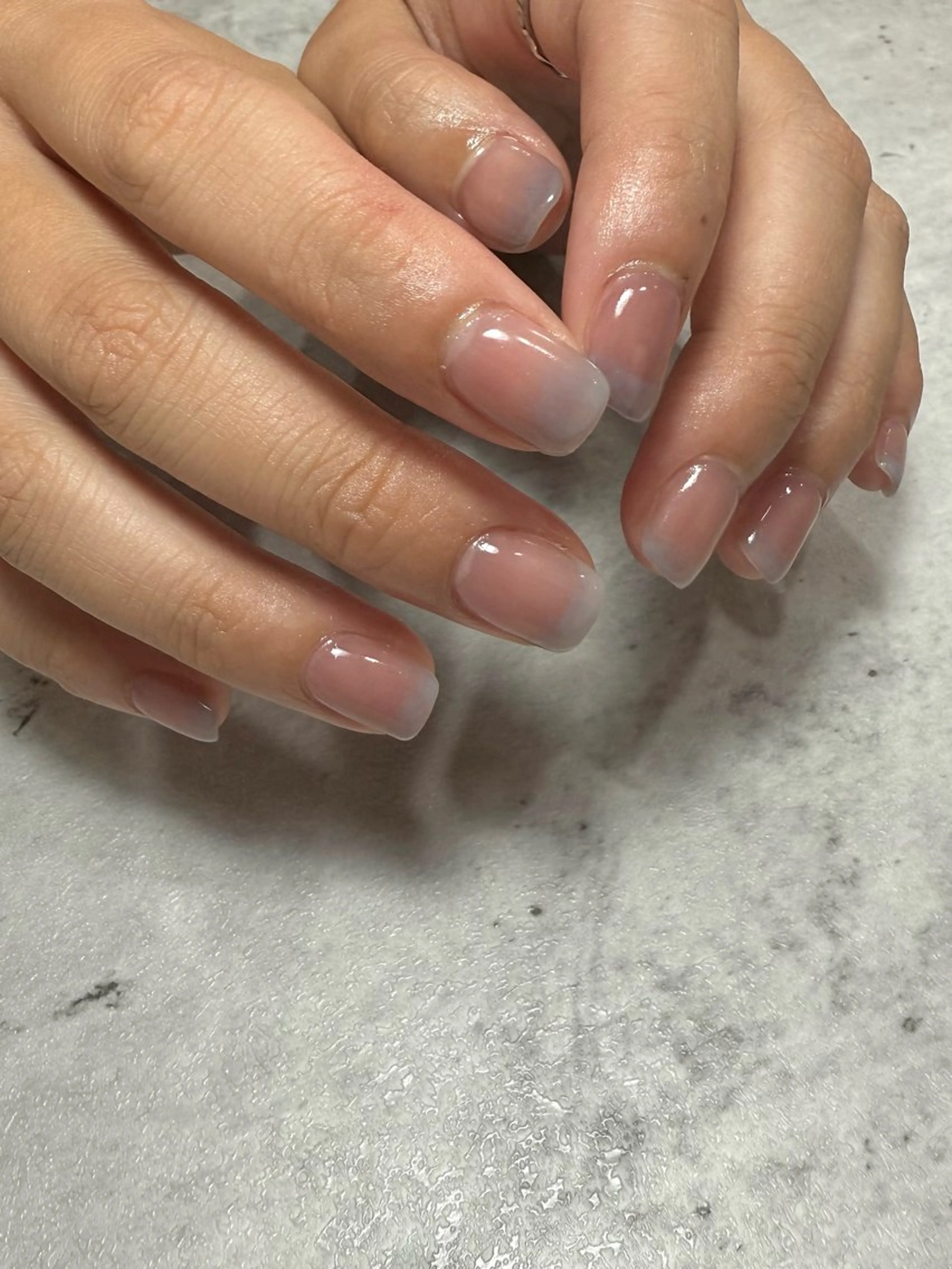 ネイル チークネイル 長さ出し フットネイル フレンチネイル ジェルネイル Reilly nail.所属・Reillynail みさきのネイルデザイン