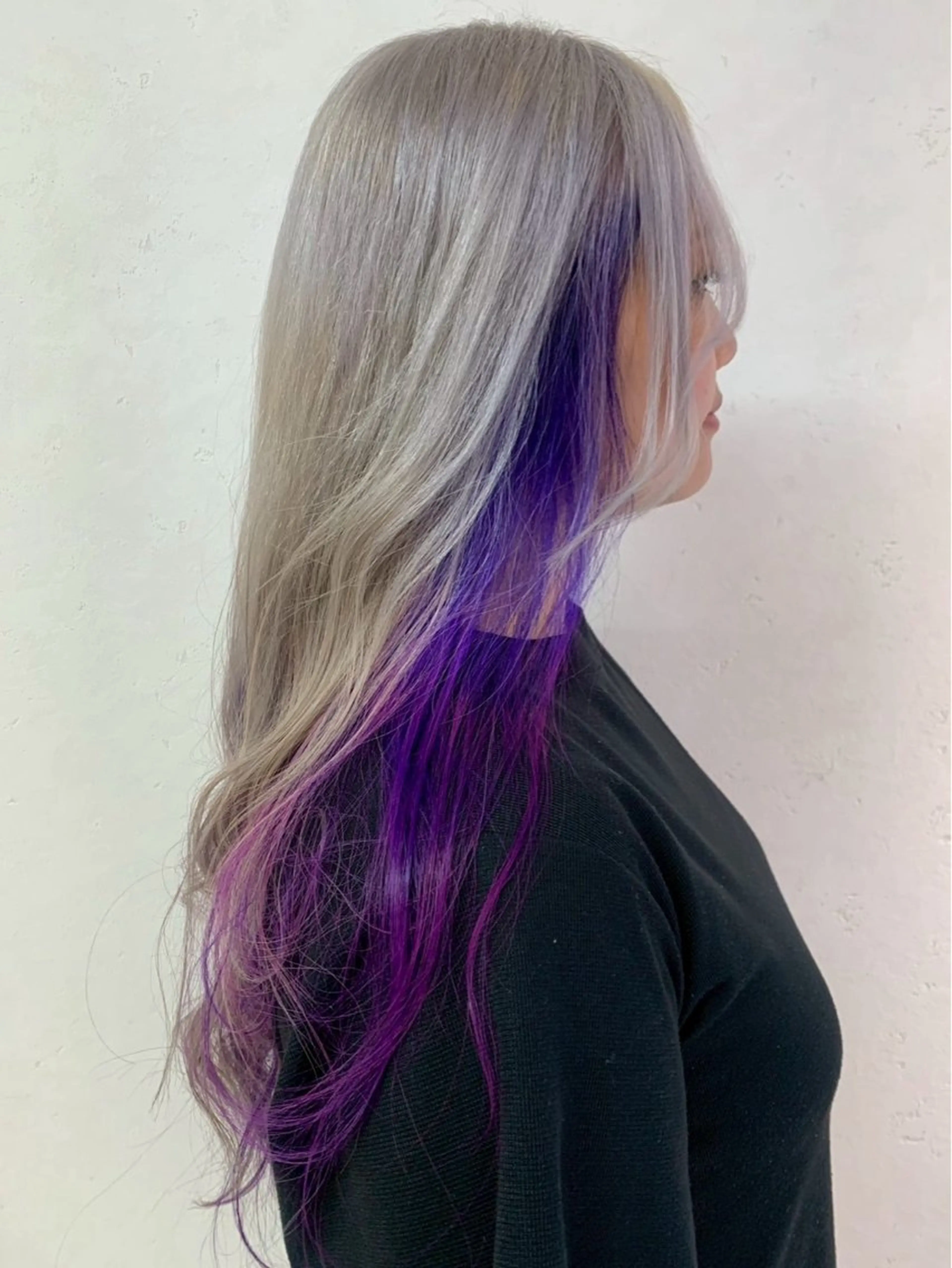 ロング カラー 暖色カラー❤️/韓国 ヘア/りり菜のヘアスタイル