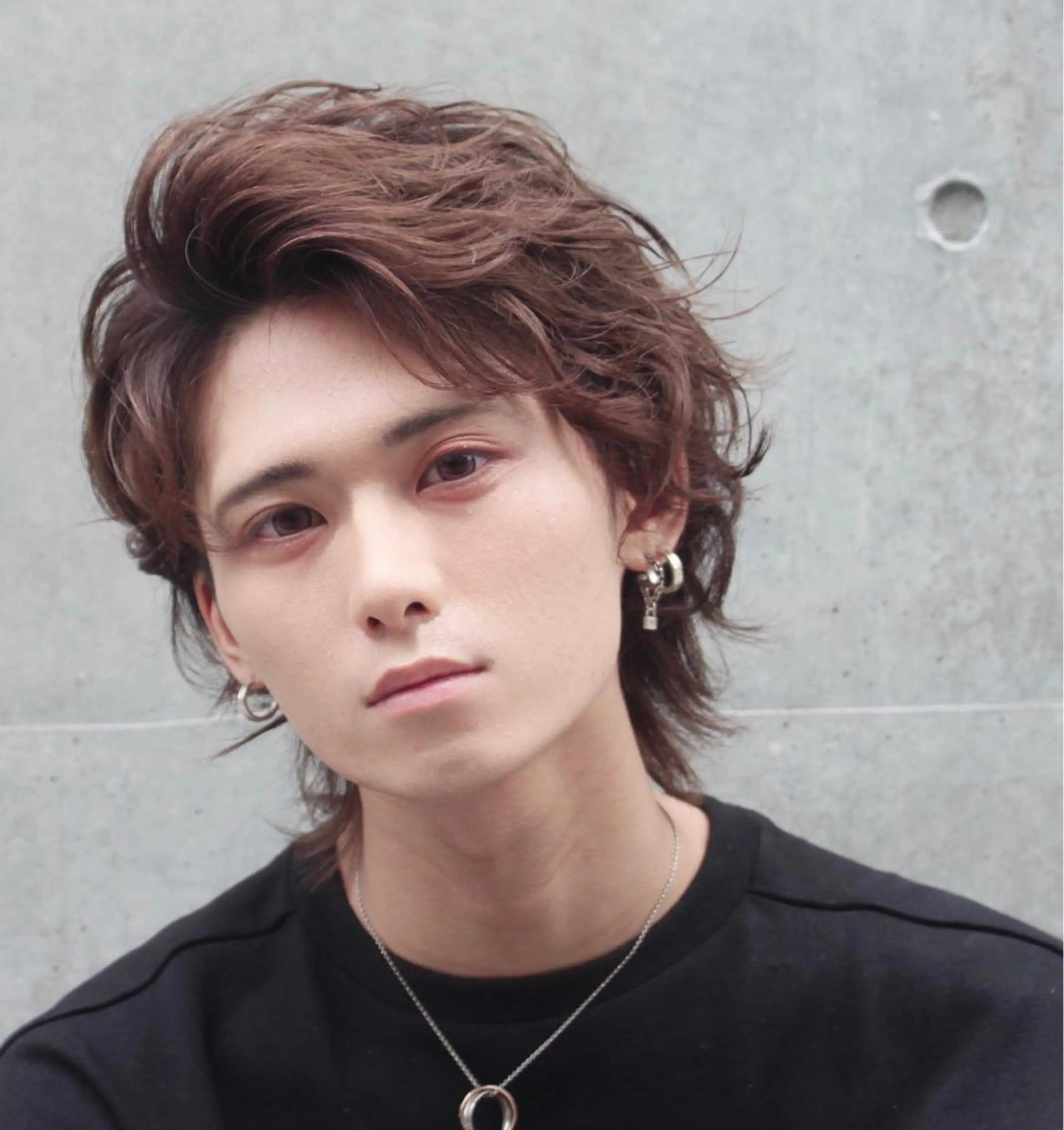 メンズ 韓国レイヤー✨ yasuko銀座のヘアスタイル