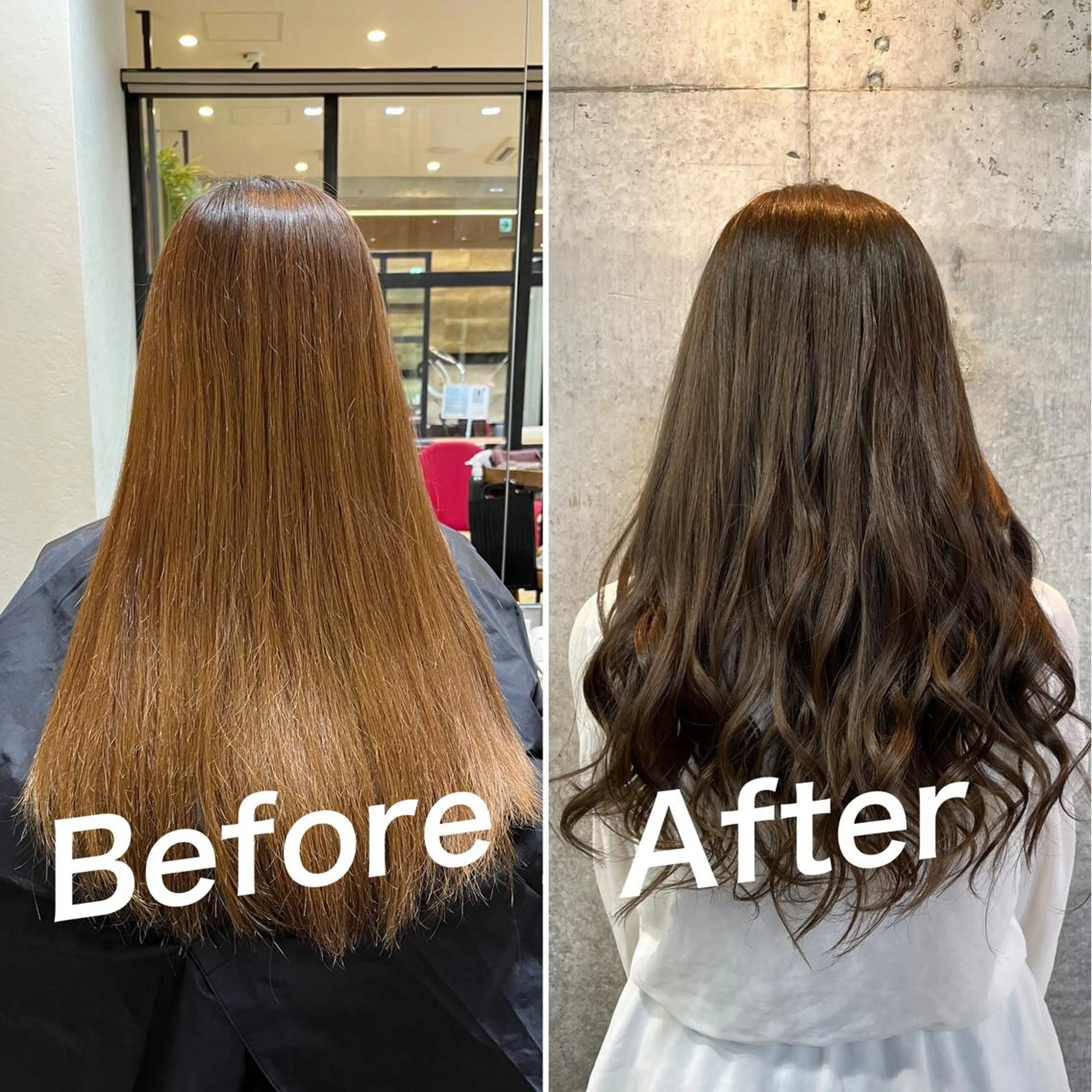 ロング カット ヘアカラー 佐瀬竜矢PRIMAL /portのヘアスタイル