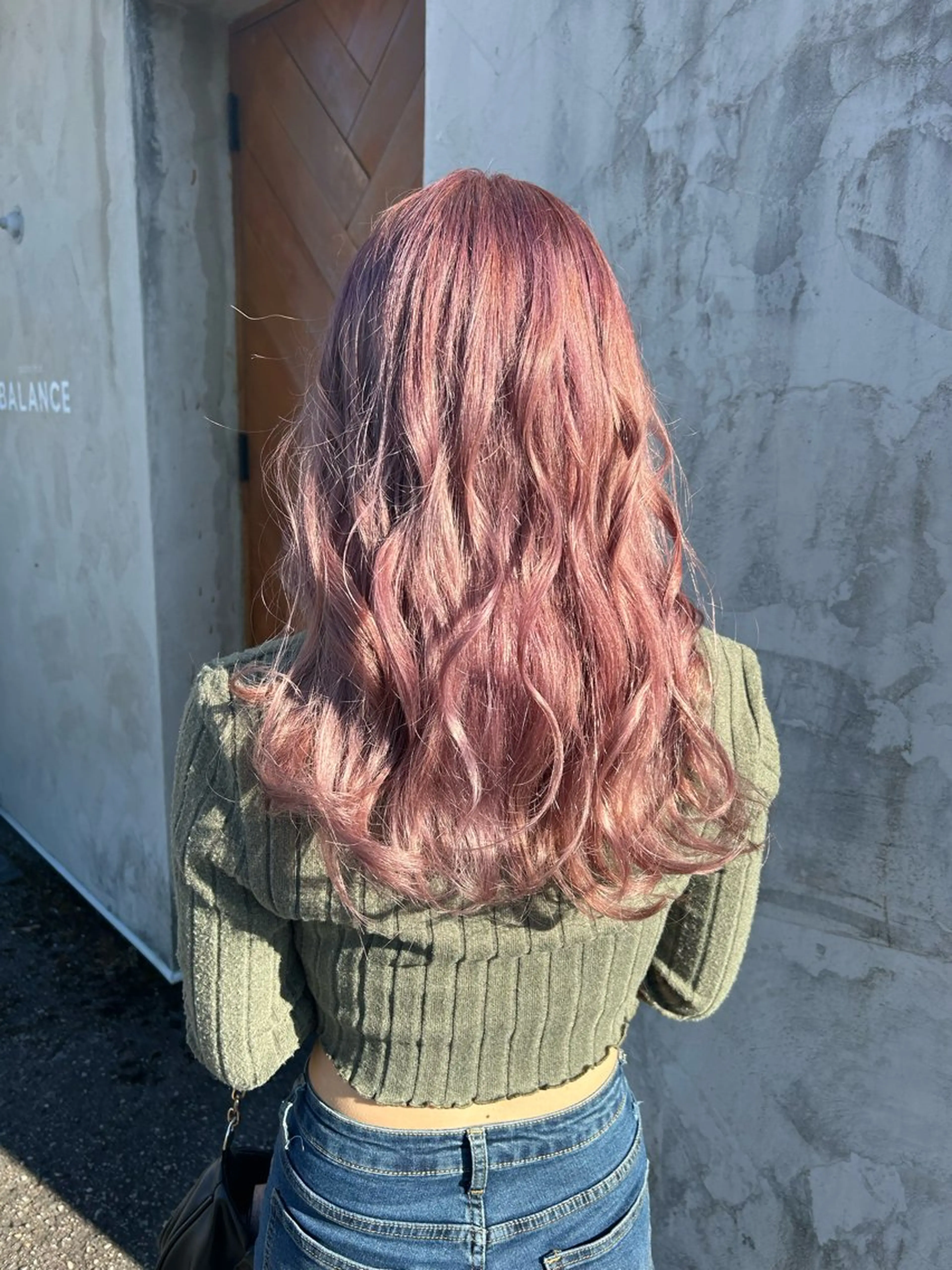 ロング カット ヘアカラー 伶風/ボブ/ ハッシュカットのヘアスタイル