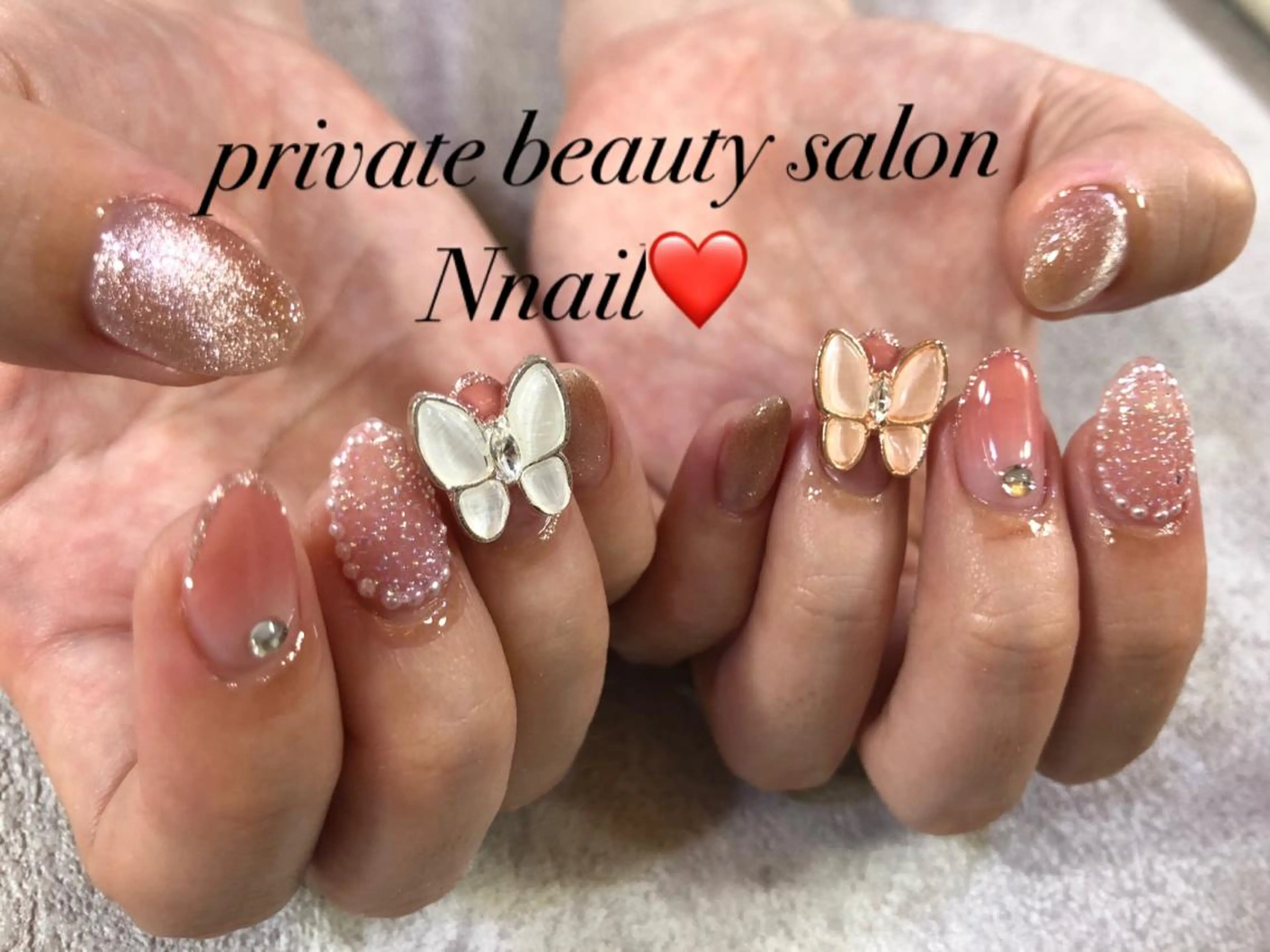 ネイル 持ち込み 🌿Nnail🌿 プライベートサロンのネイルデザイン