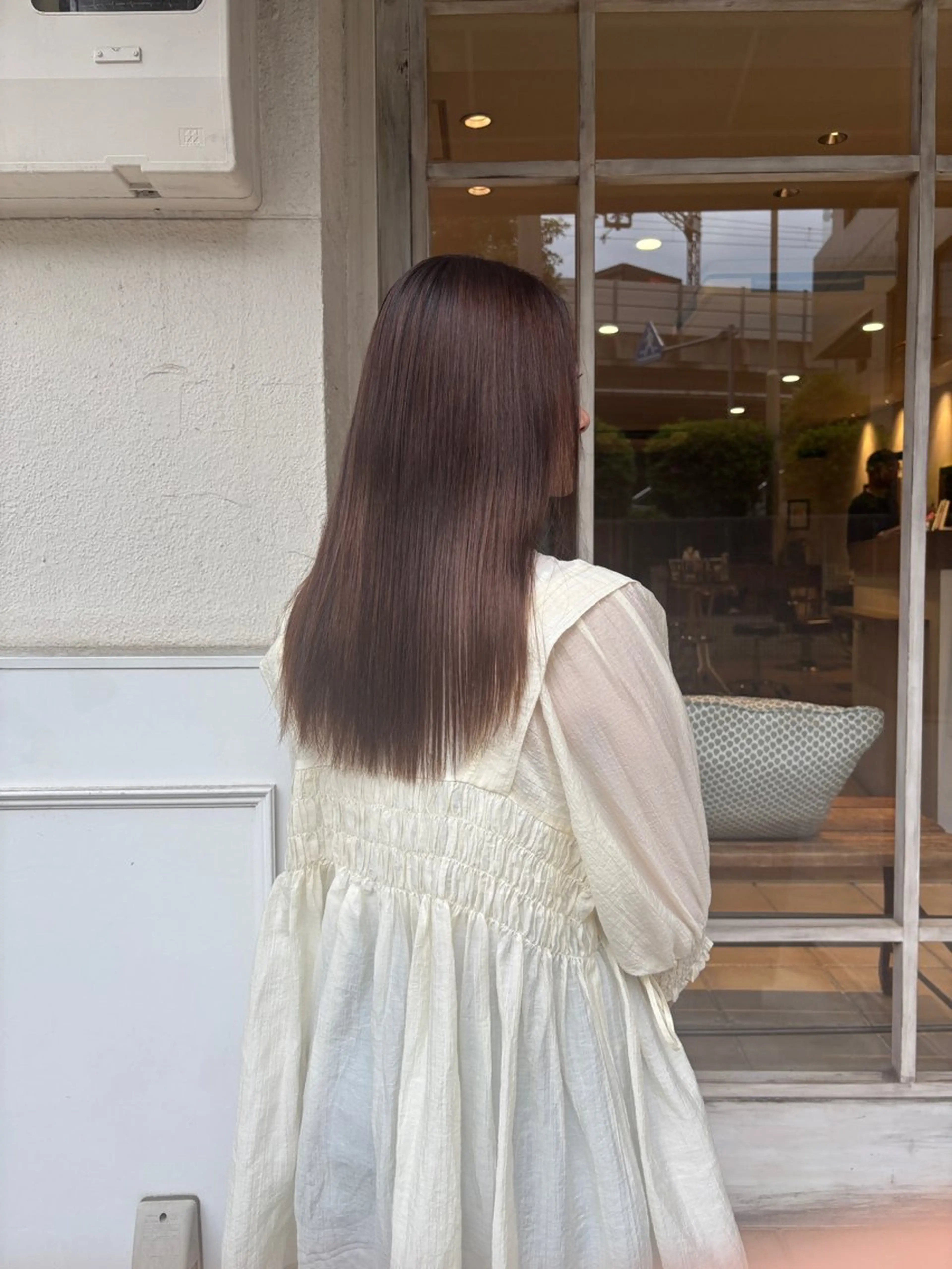 セミロング saya/似合わせ /透明感カラーのヘアスタイル