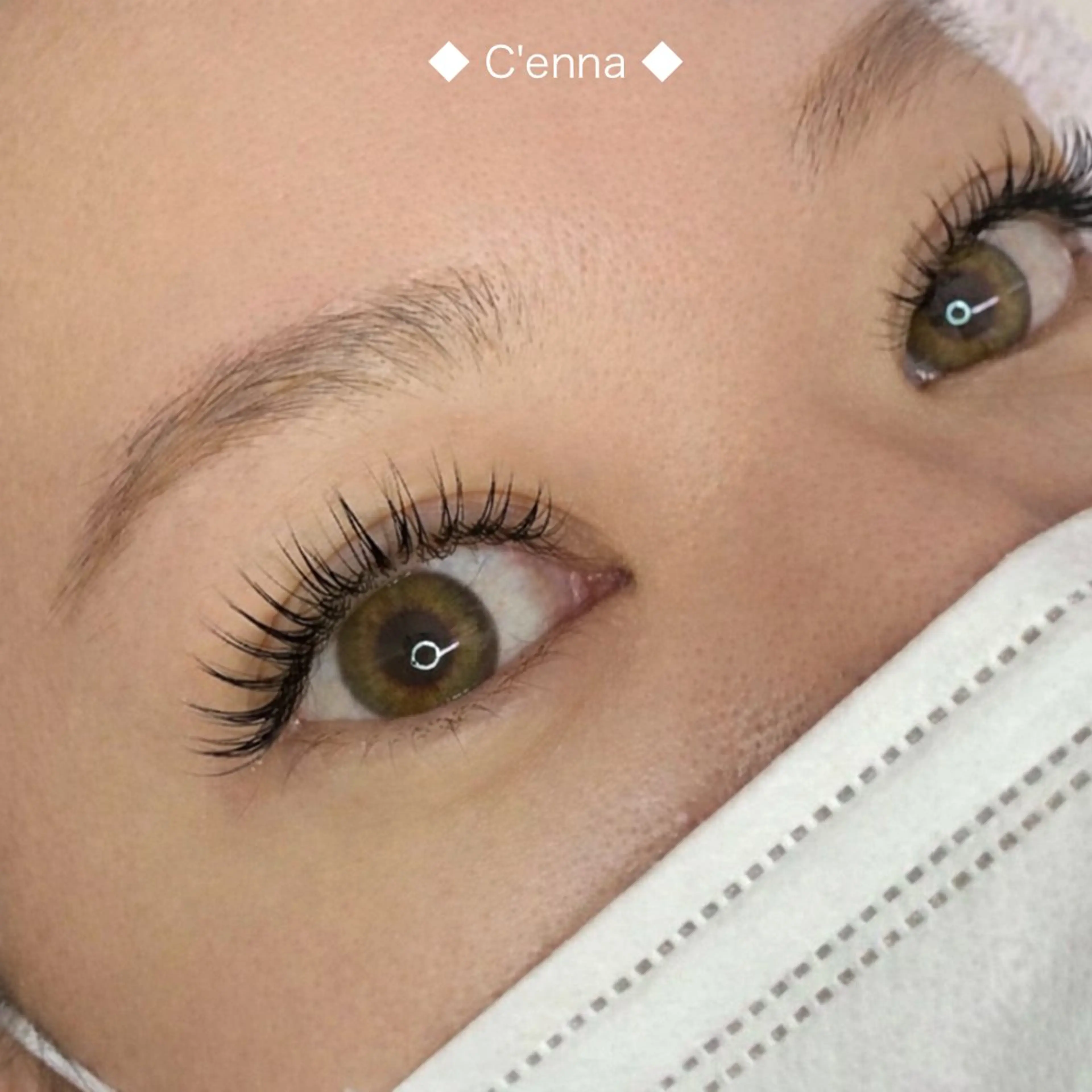 マツエク・マツパ 束感まつ毛 ナチュラル ネイル&アイサロン【C'enna】所属・シエンナ りさのマツエク・マツパデザイン