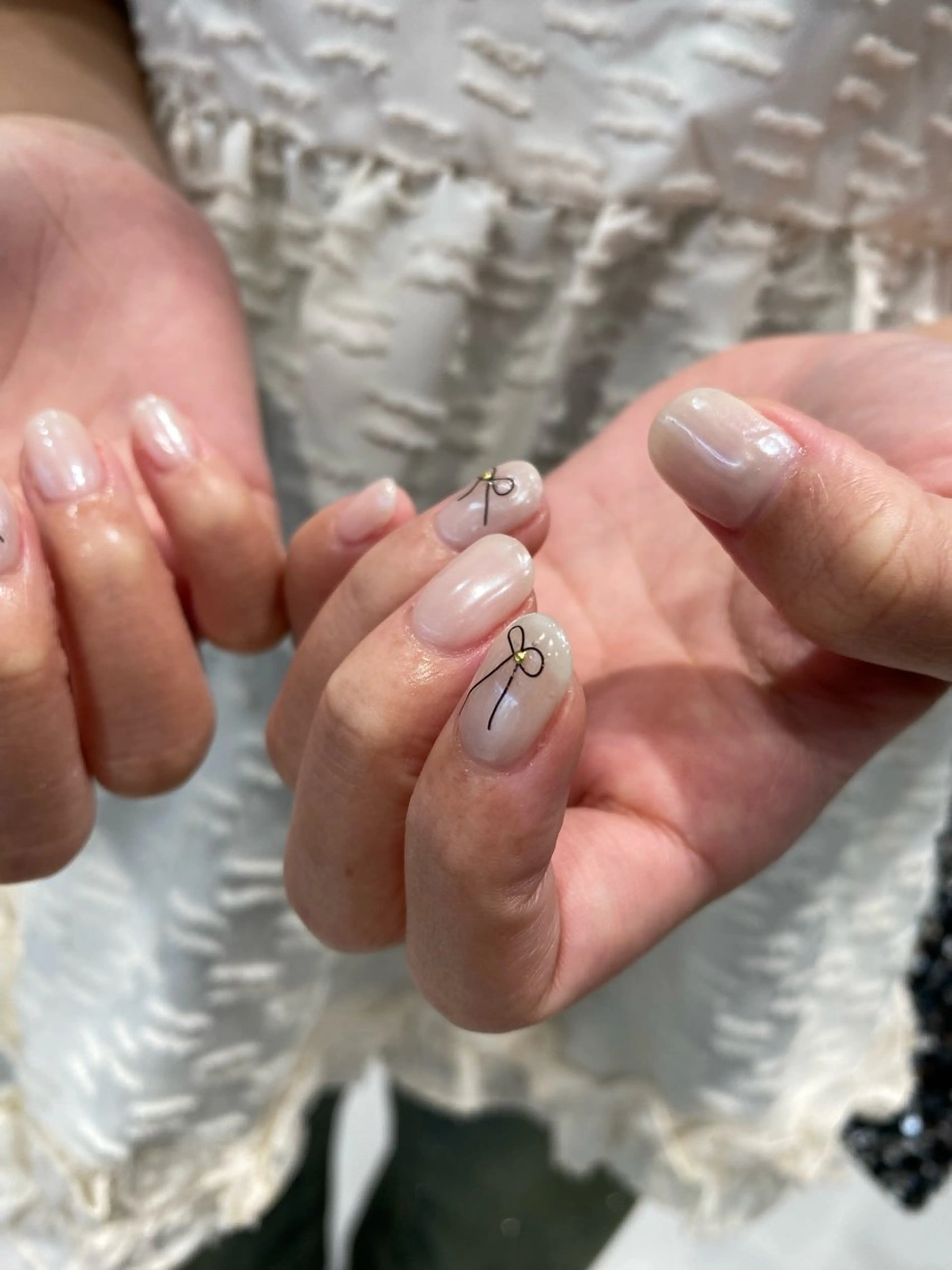 ネイル ジェルネイル マグネットネイル ニュアンスネイル ワンカラーネイル パラジェル 草加ニュアンスネイル 🌚hersのネイルデザイン