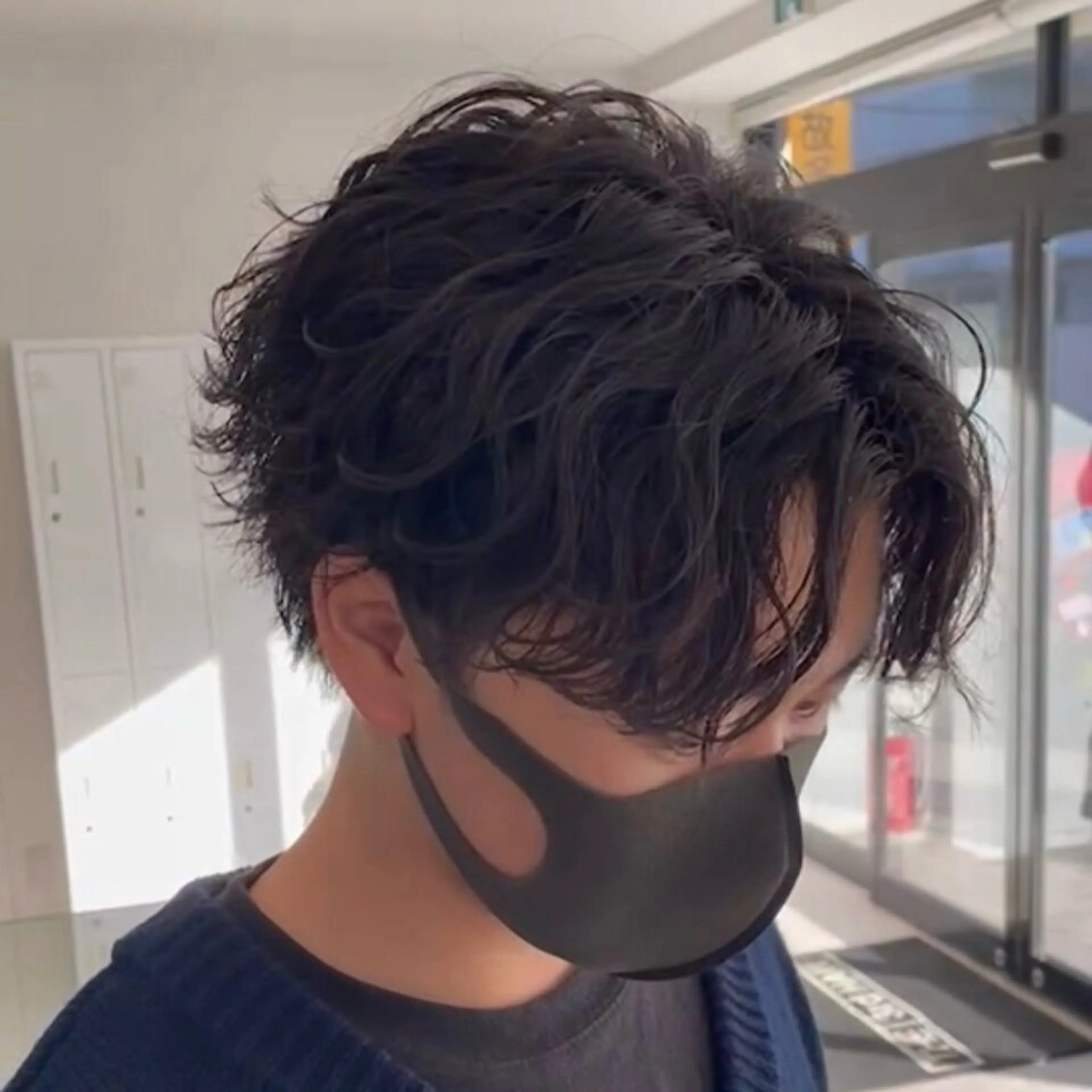 ショート パーマ メンズ カット パーマ ヘアセット 柏メンズ特化 THE3rdHAIRのヘアスタイル