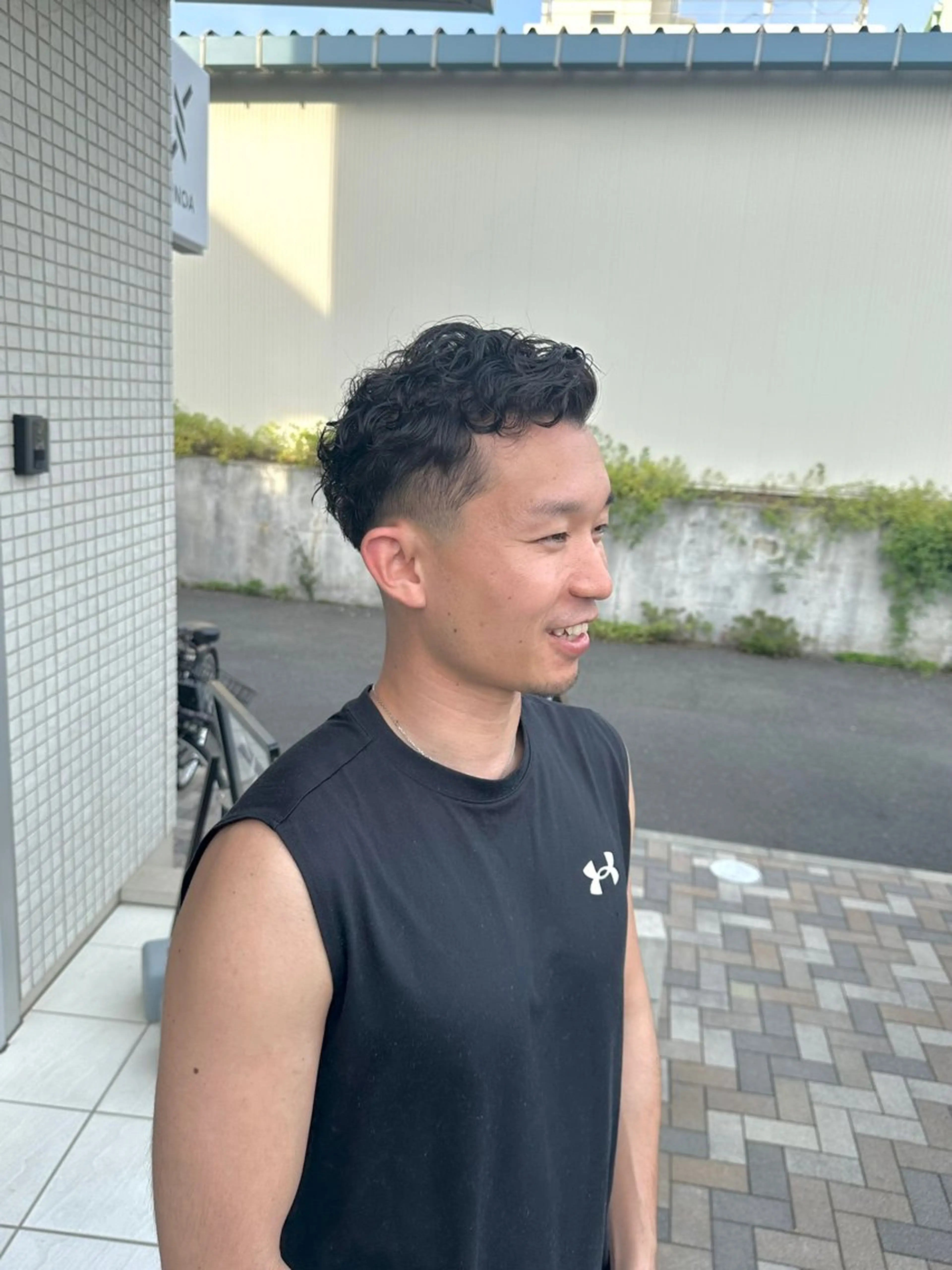 ショート パーマ メンズ メンズパーマ 🔥メンズ特化/ パーマ＆カット🌀のヘアスタイル