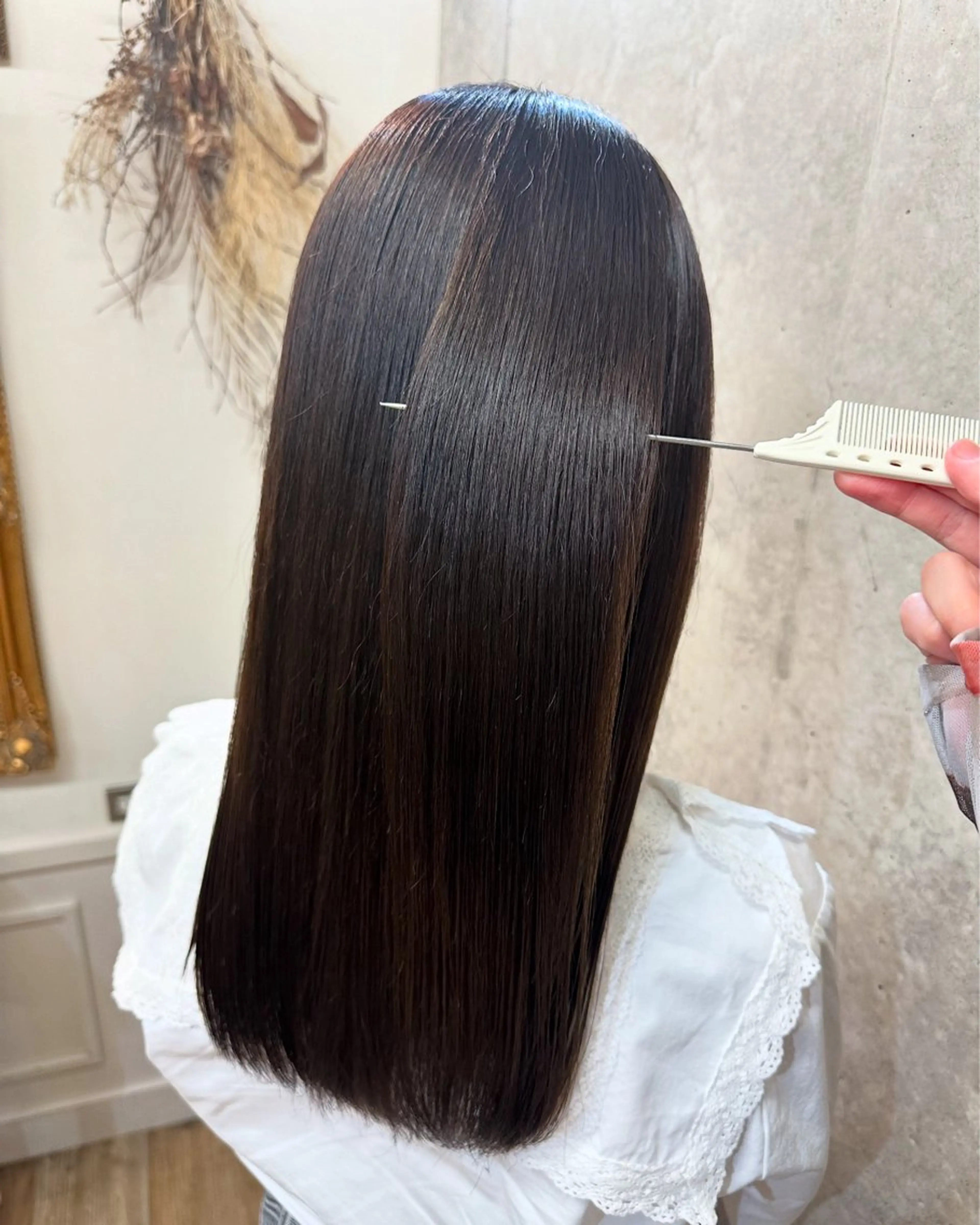 ロング 櫻坂ヘアメ美容師 すず花🌸のヘアスタイル