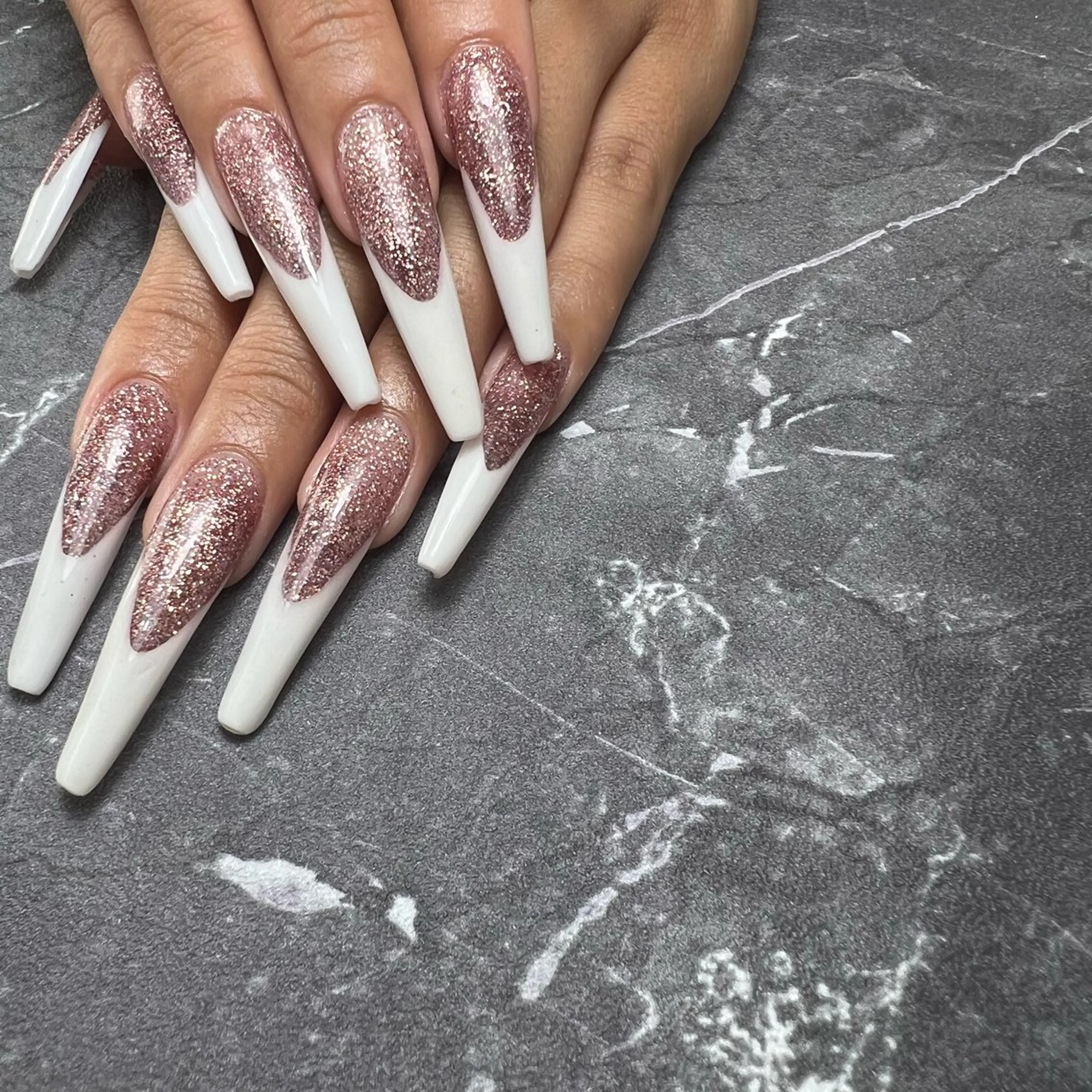 ネイル ロングネイル スカルプネイル THE464 the464のネイルデザイン