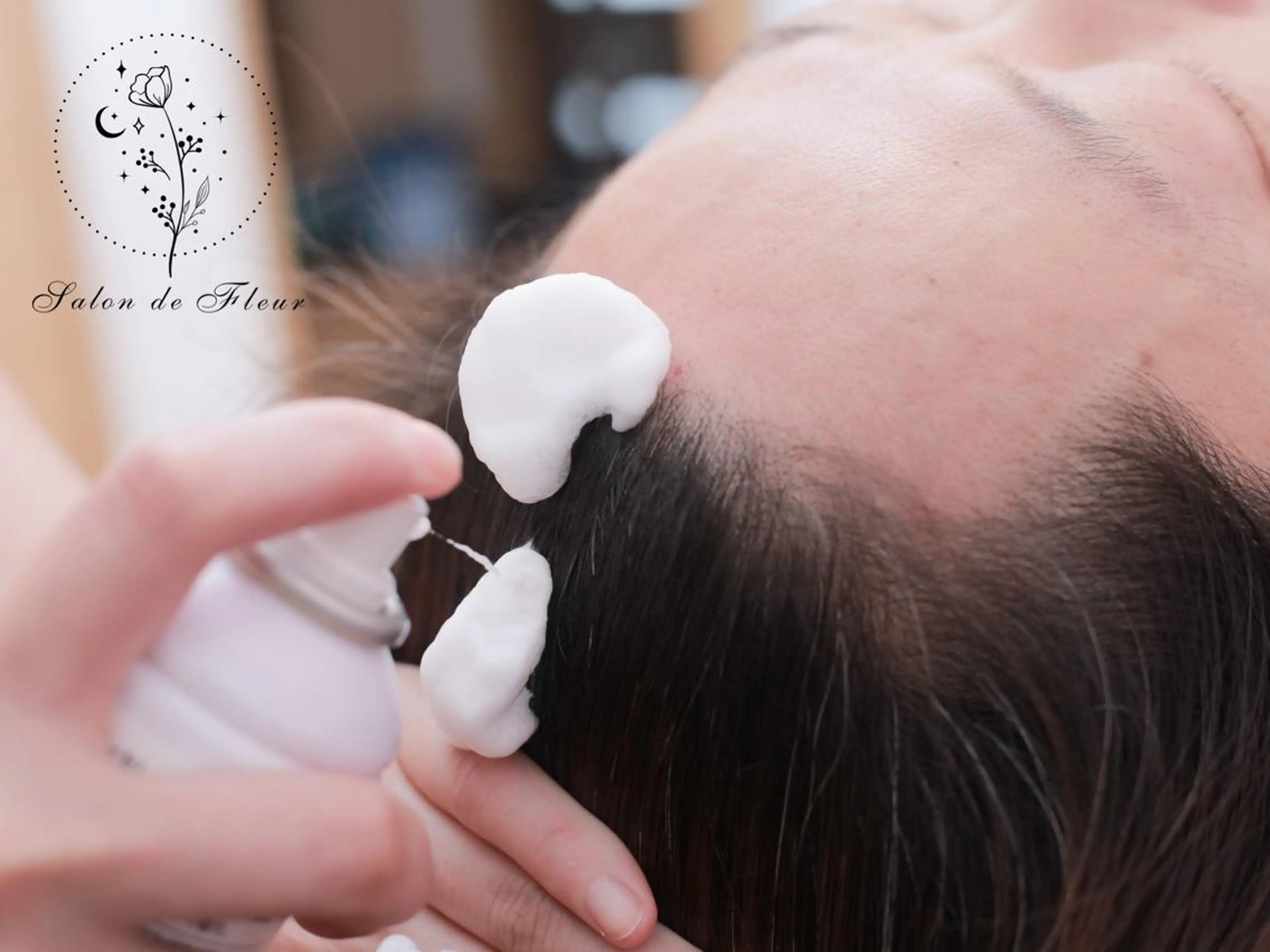 【辛い首肩こり/頭痛/眼精疲労】炭酸スカルプエッセンス×ドライヘッドスパ40分の写真