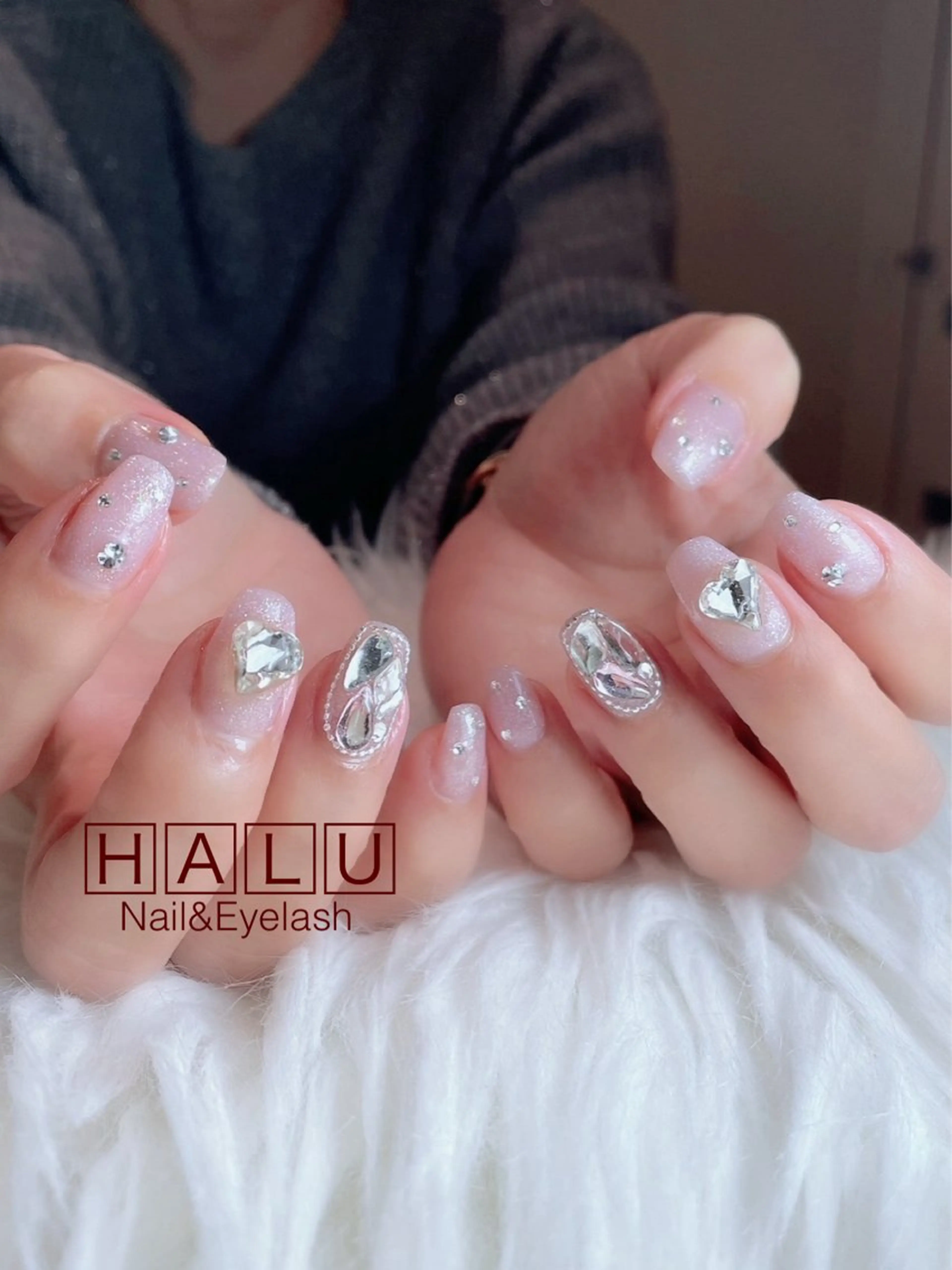 ネイル キラキラネイル HALU ハルのネイルデザイン