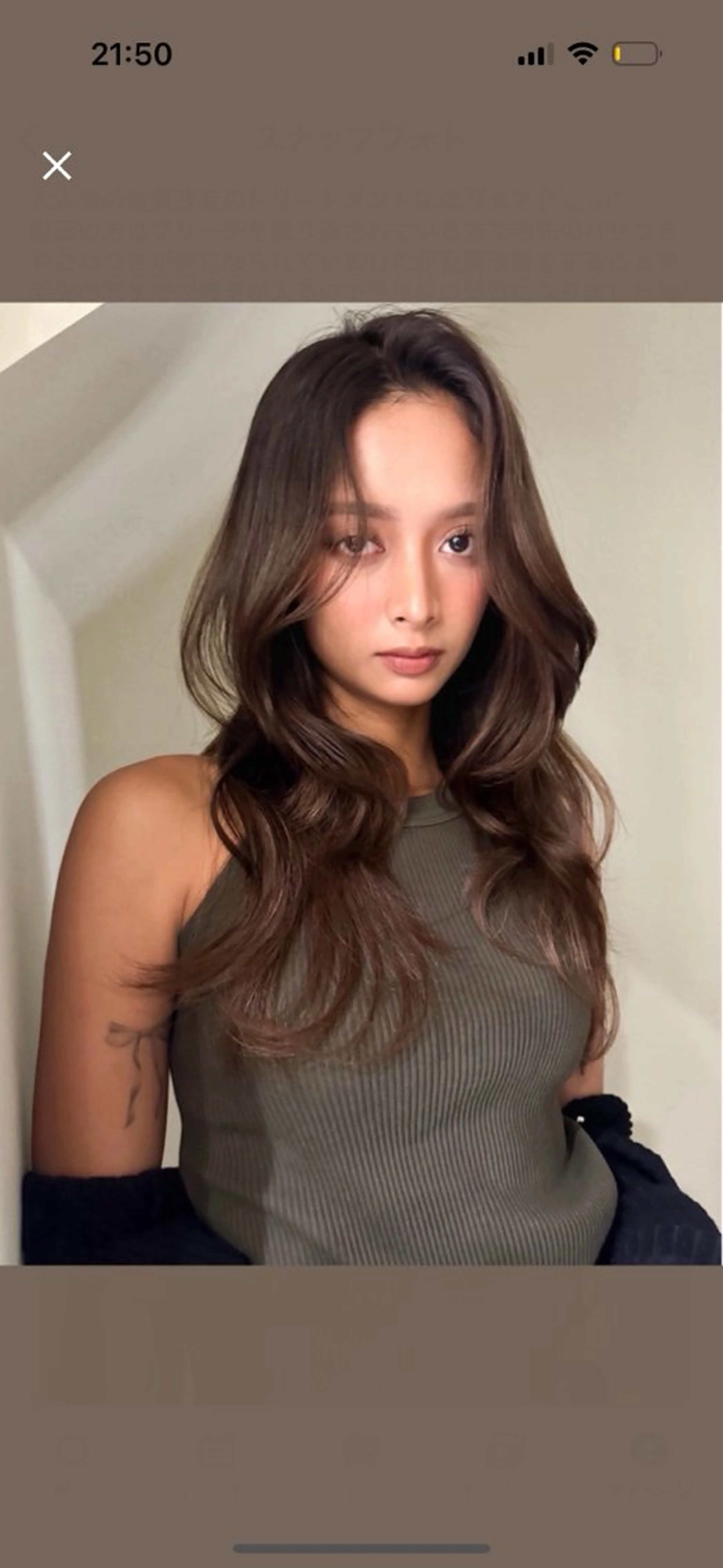 ロング 🎀 うる艶透明感 カラー / 錦糸町のヘアスタイル