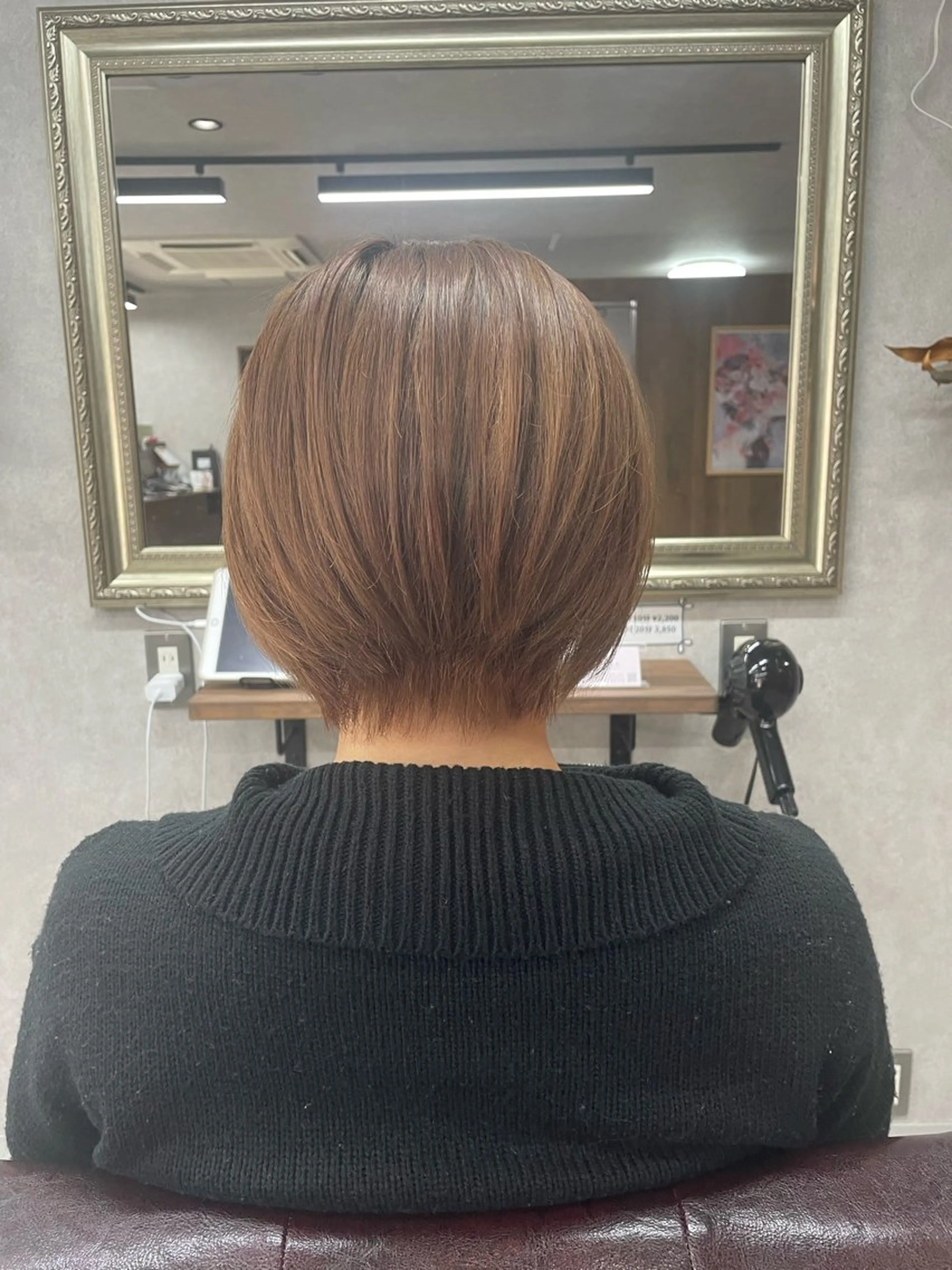 ショート カラー Lien 深井店のヘアスタイル