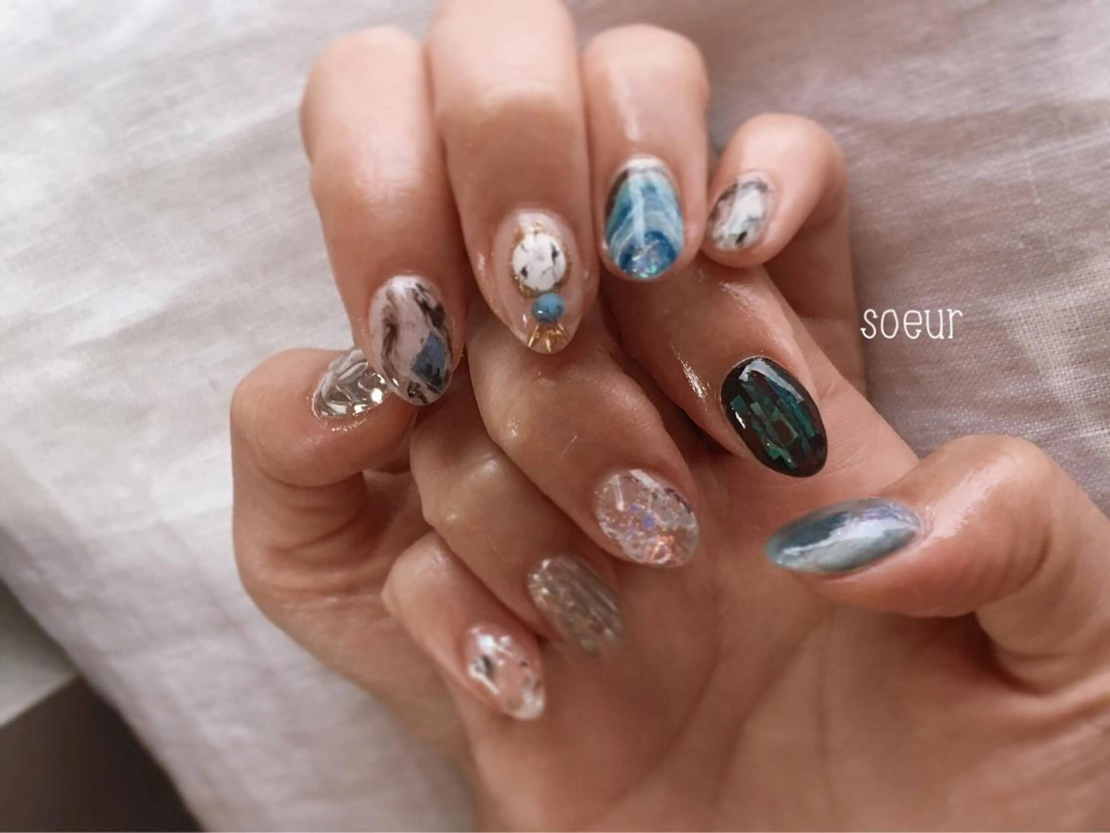 ネイル soeur_ 武蔵浦和のネイルデザイン