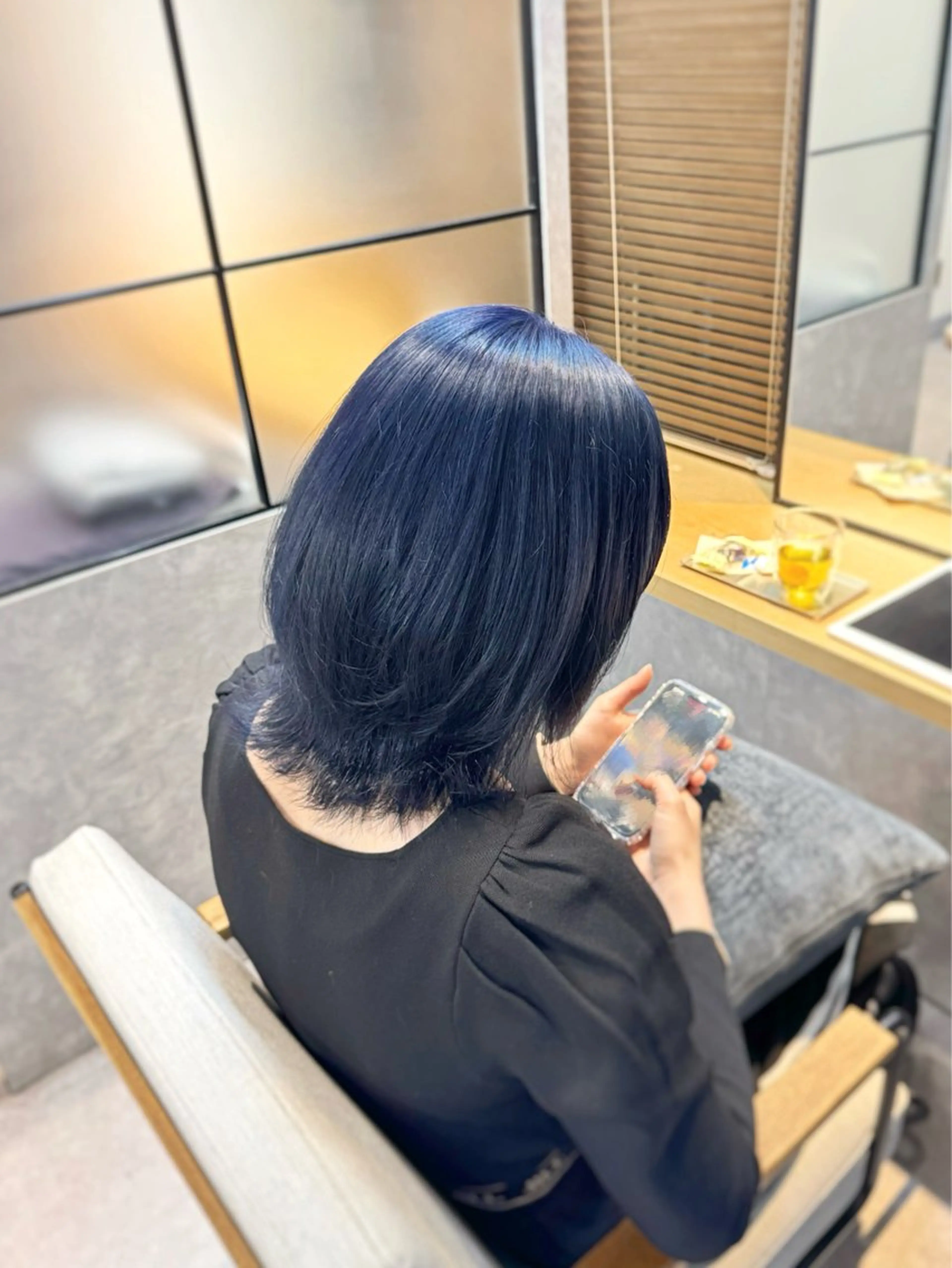 ミディアム カラー ヘアカラー トリートメント 似合わせ/ブリーチ/ 透明感/sanamiのヘアスタイル