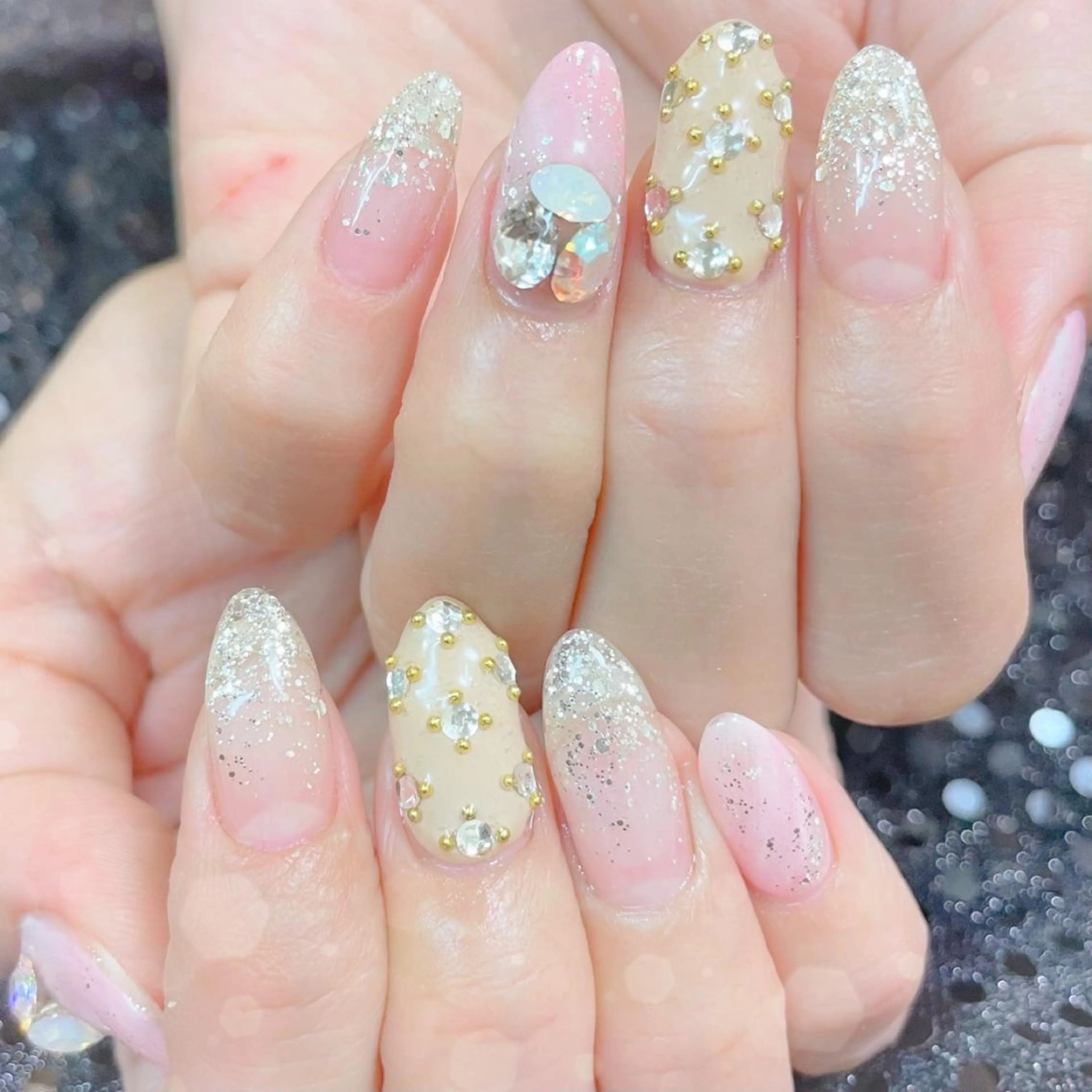 ネイル ハンドネイル ハンドケア MoON...❤︎ MeGuのネイルデザイン