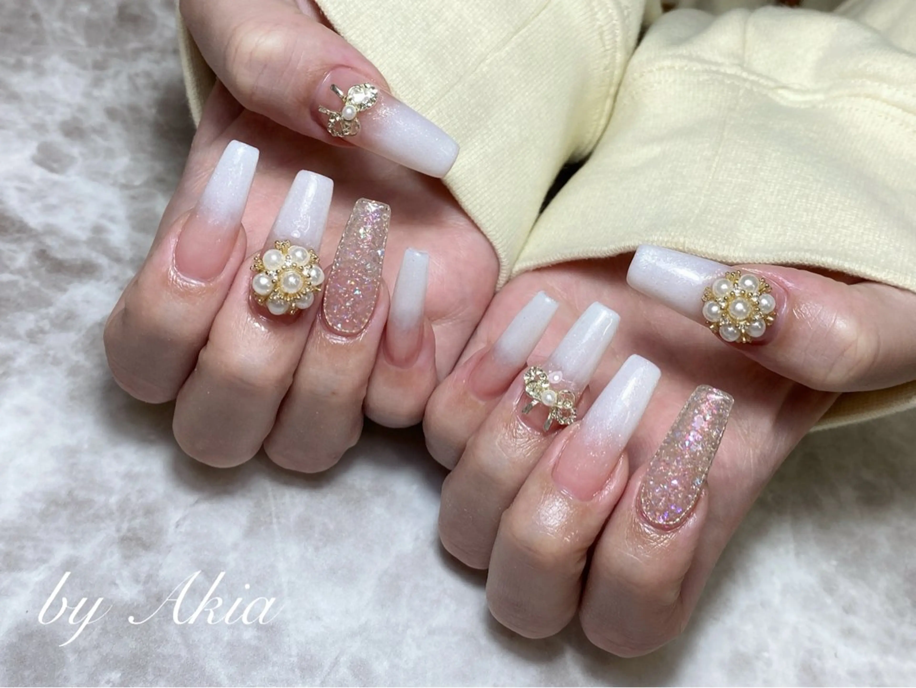 ネイル w wのネイルデザイン