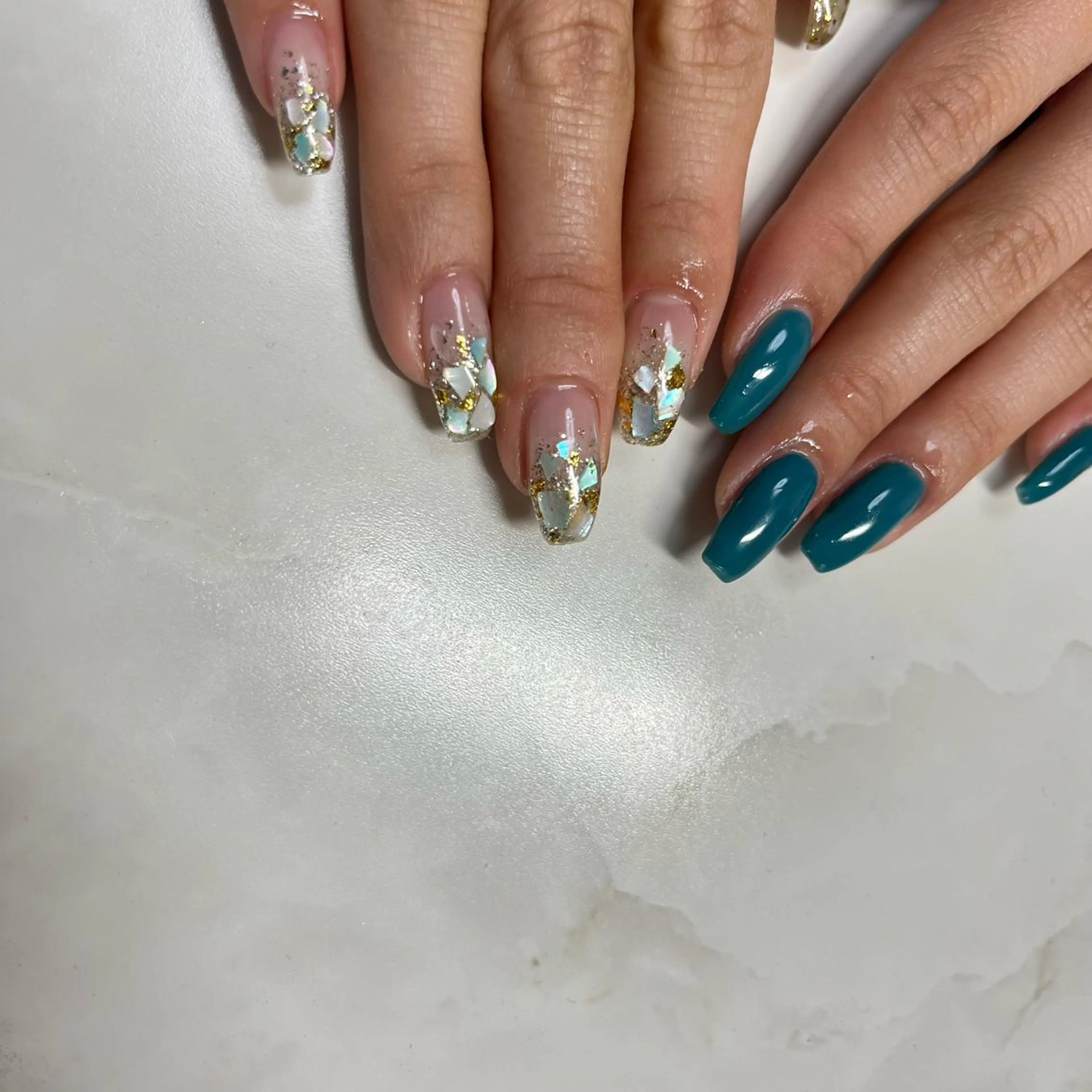 カラー ネイル nail salon LNのネイルデザイン