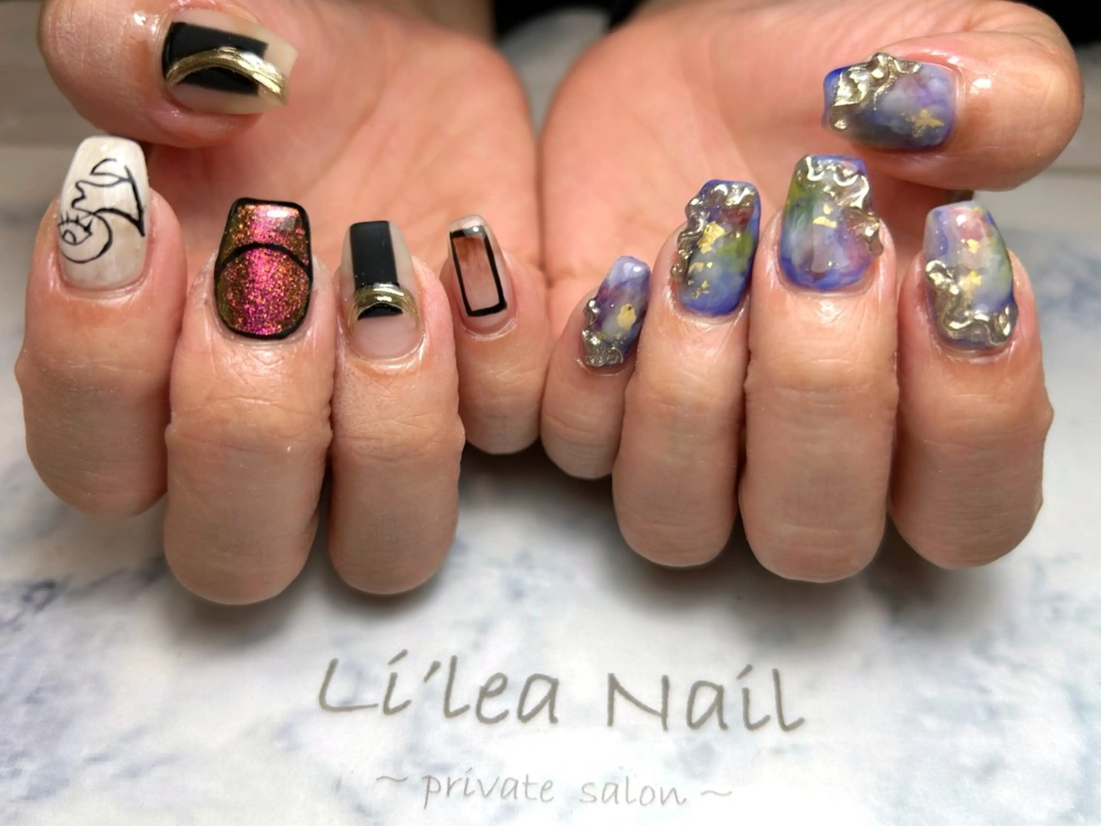 ネイル Li'leaNail AINAのネイルデザイン