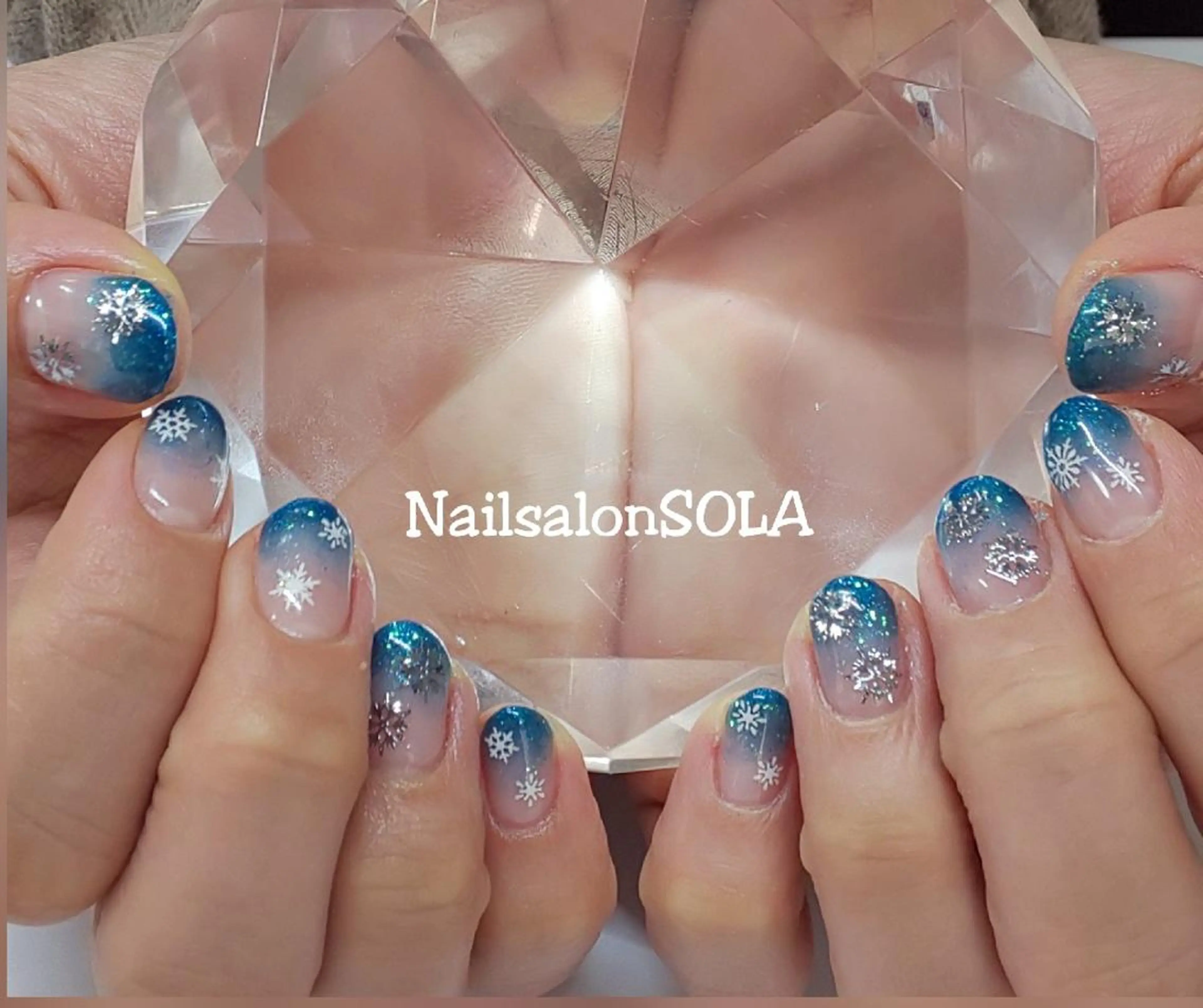 ネイル キラキラネイル ハンドネイル 田代 夏子のネイルデザイン