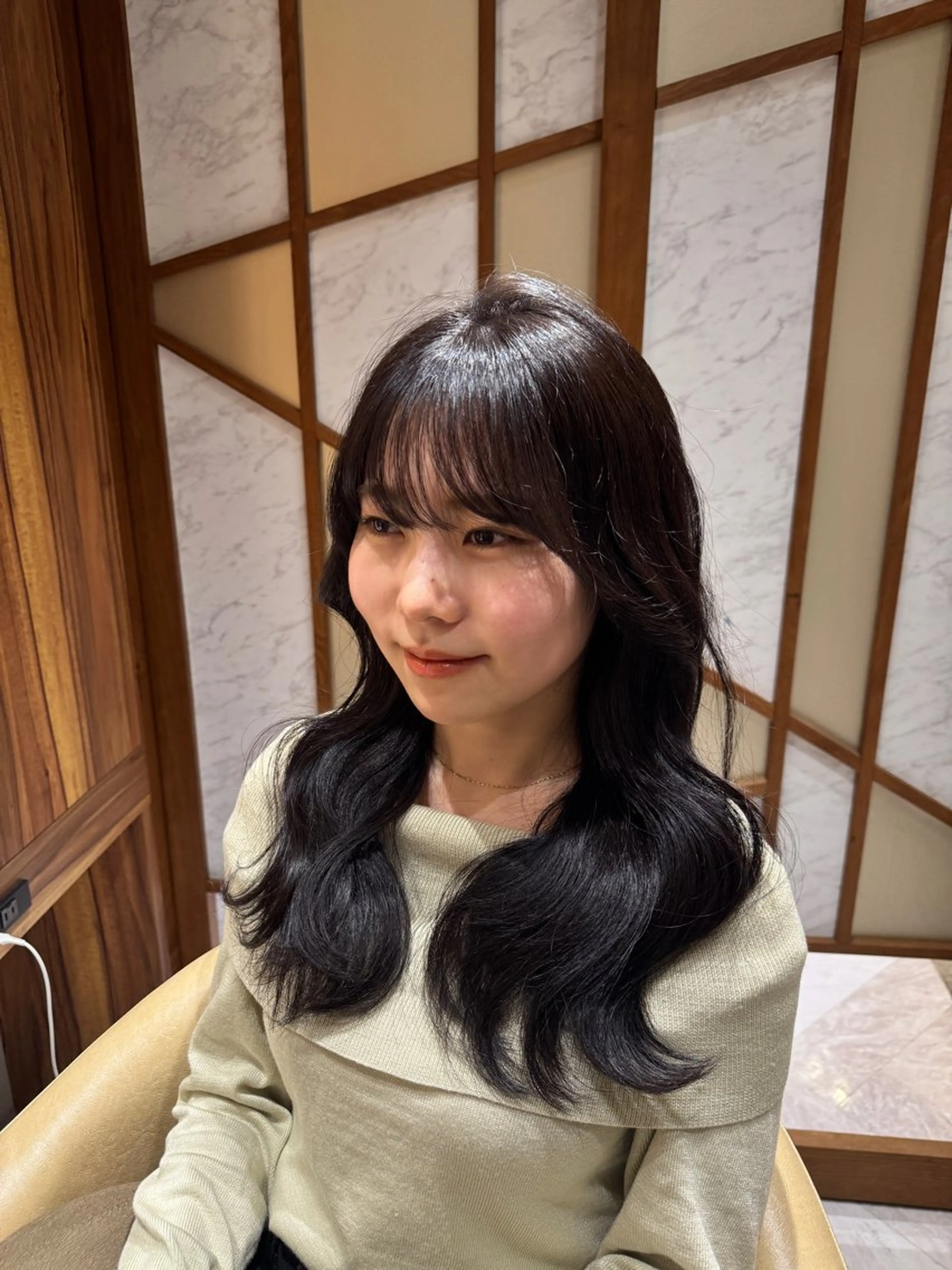 🫧ケアカラー🫧+髪質改善トリートメントの写真