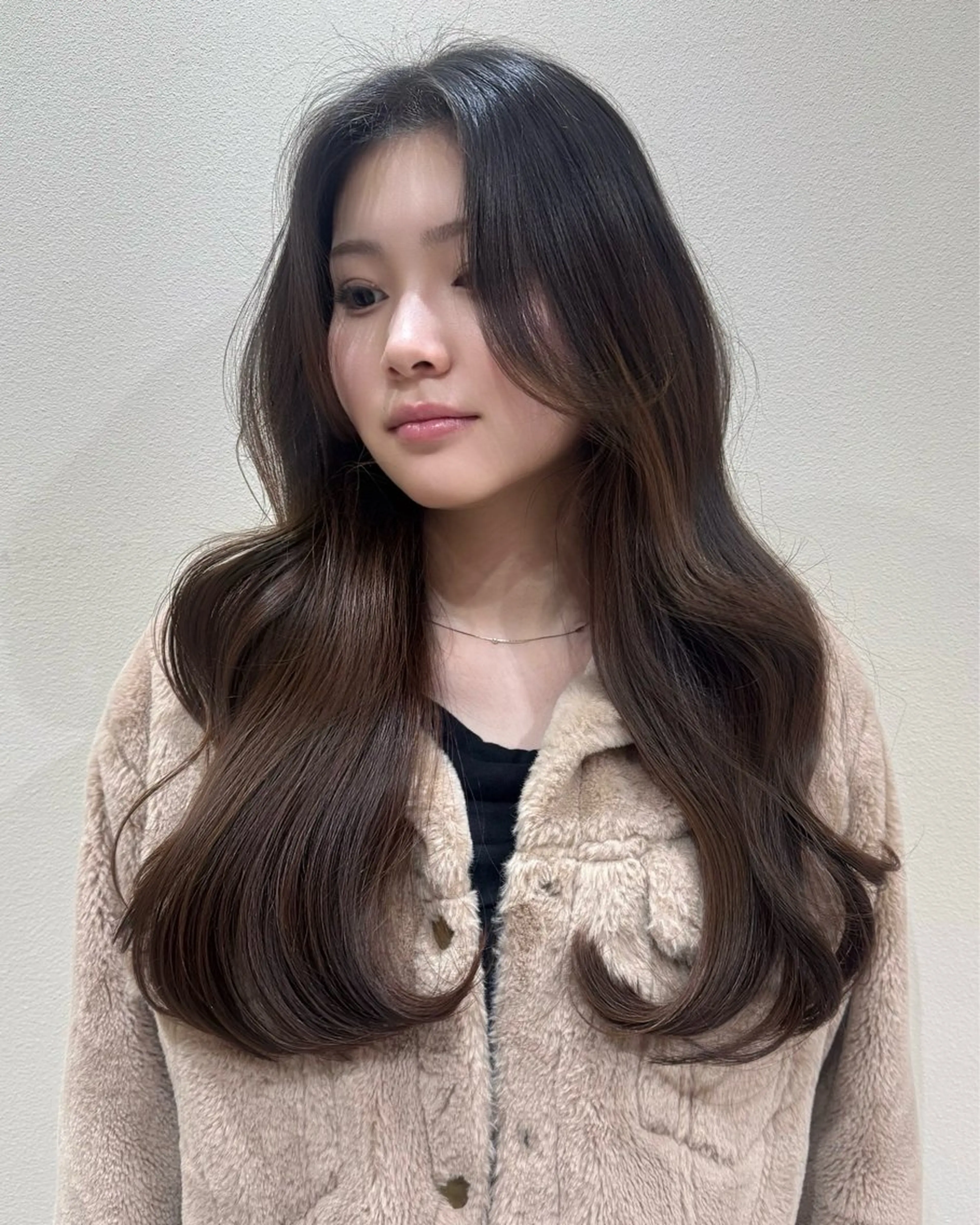 ロング カラー ヘアアレンジ 顔周りカット レイヤーカット レイヤーカット🤍 RINAのヘアスタイル