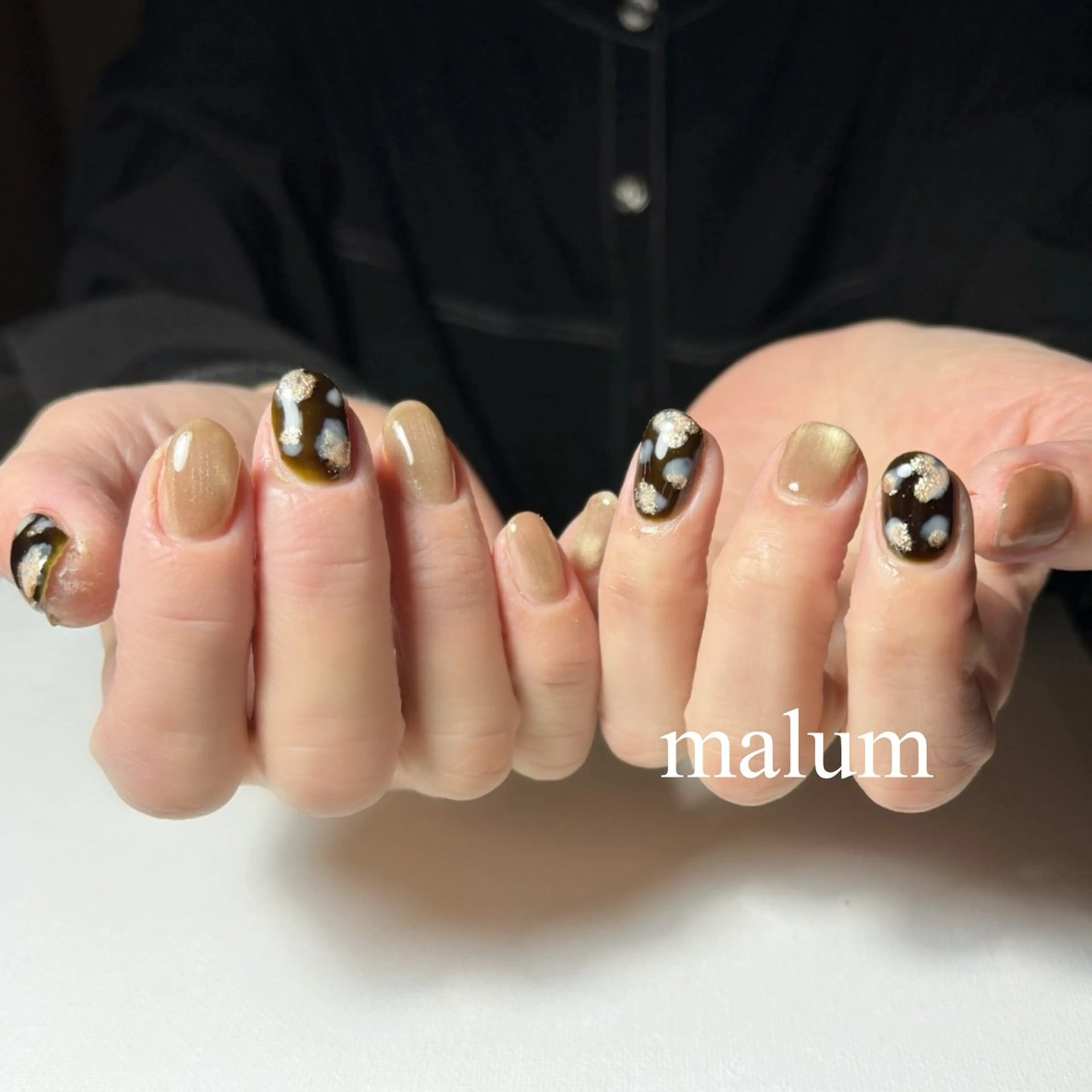 ネイル ハンドネイル malum nailのネイルデザイン