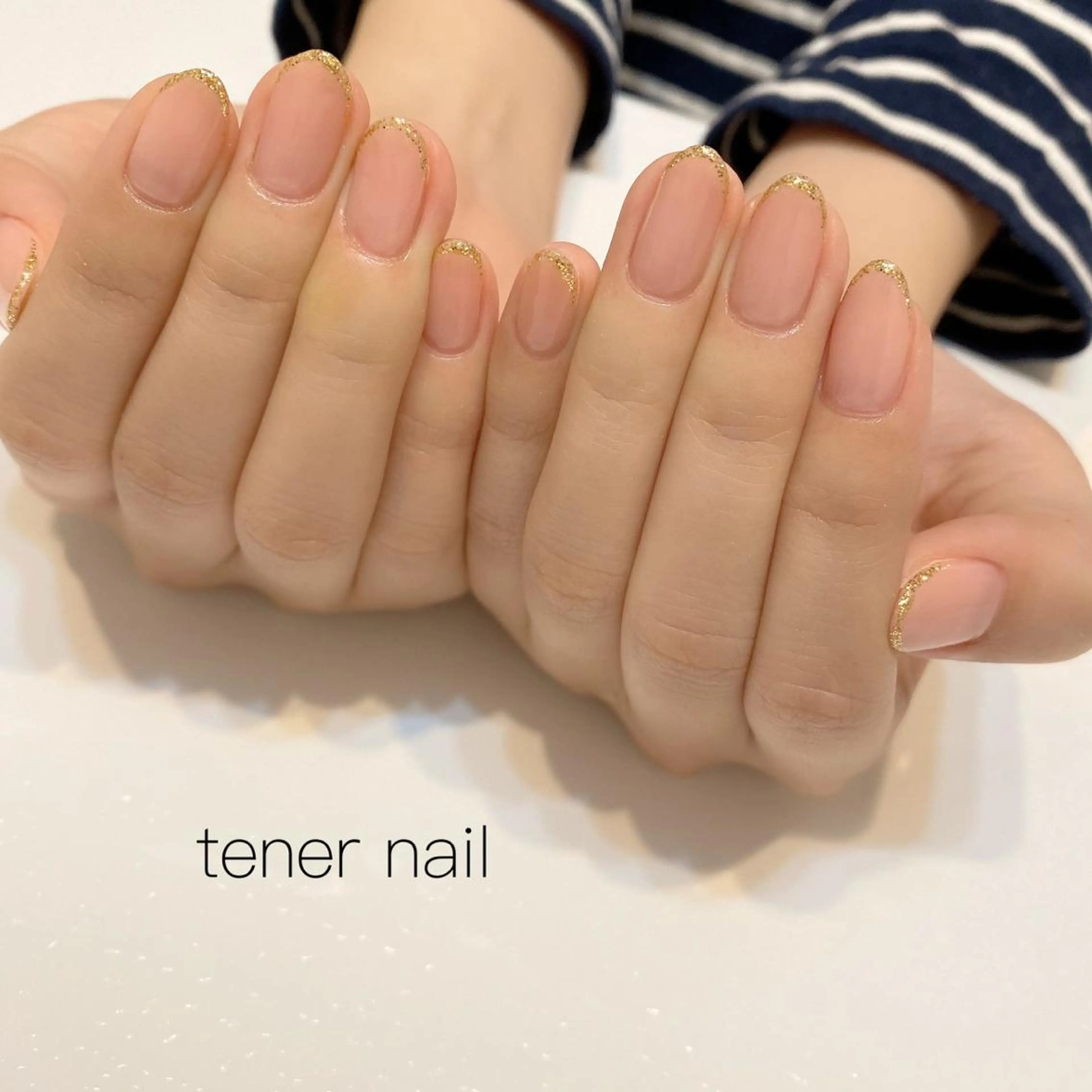 ネイル フレンチネイル ブライダルネイル テネルネイル tener nailのネイルデザイン