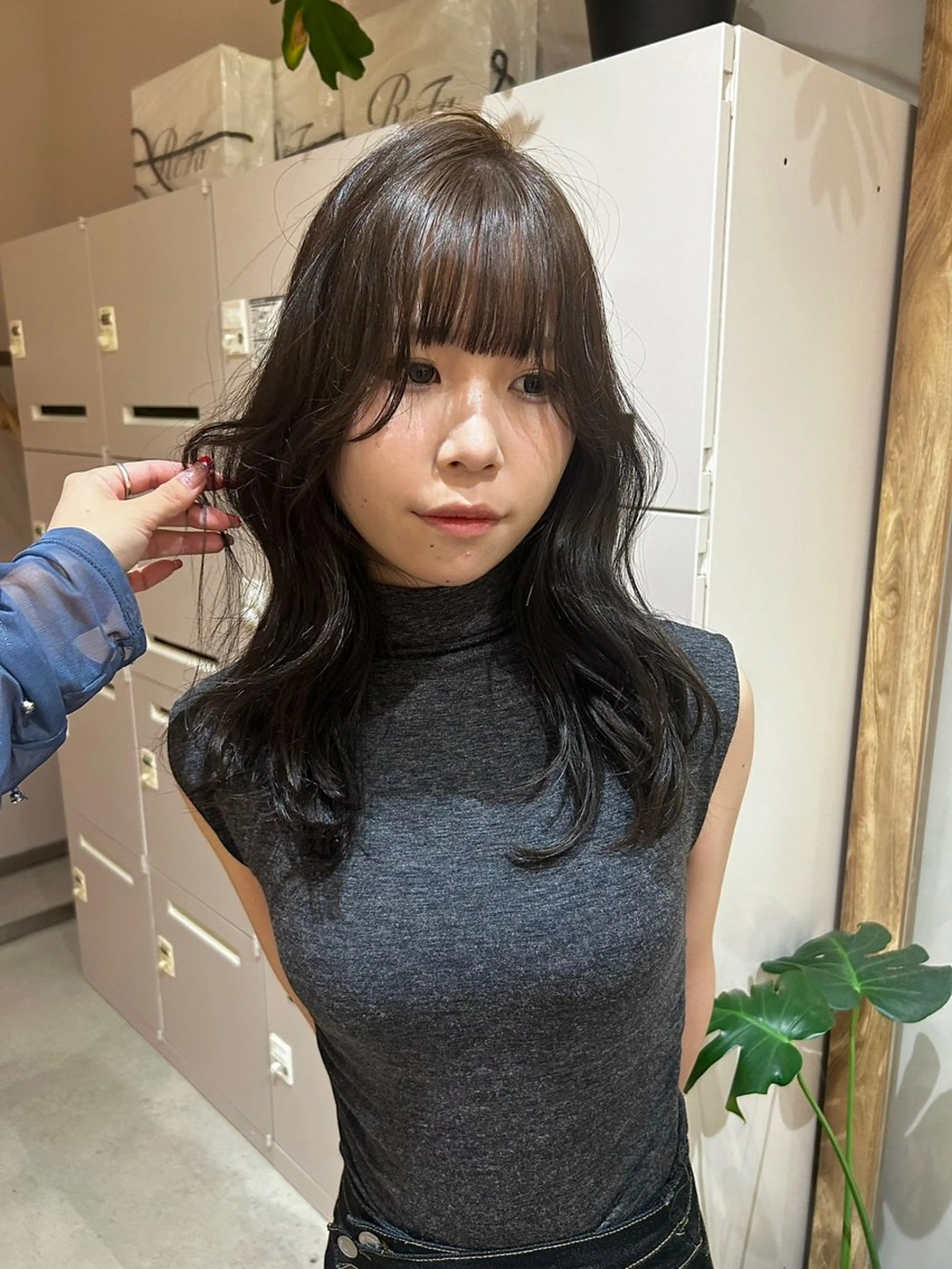 ミディアム カラー レイヤー・ボブカット ／もえまる🌻のヘアスタイル