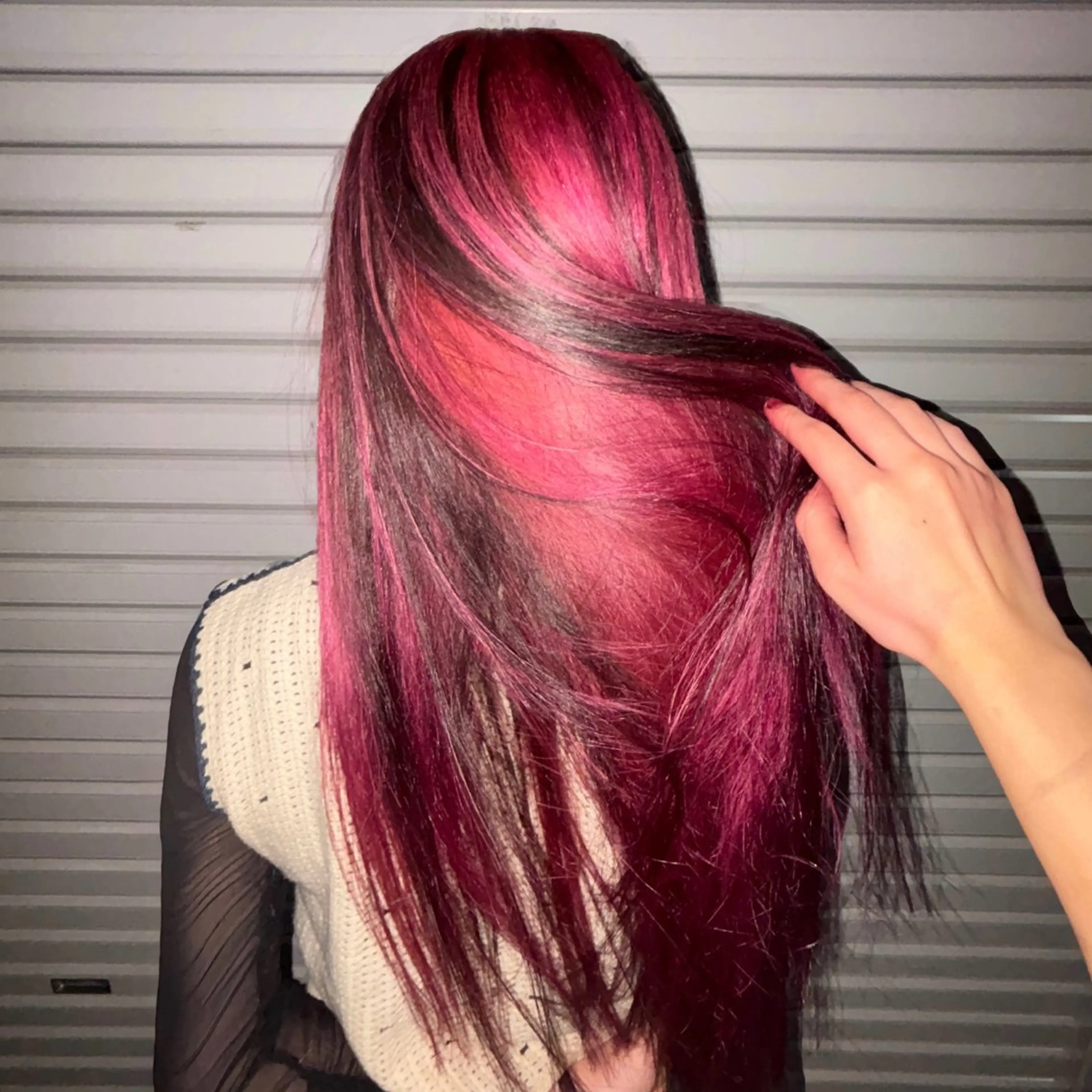 ロング カラー ORGN.所属・にちか /似合う個性派カラーのヘアスタイル