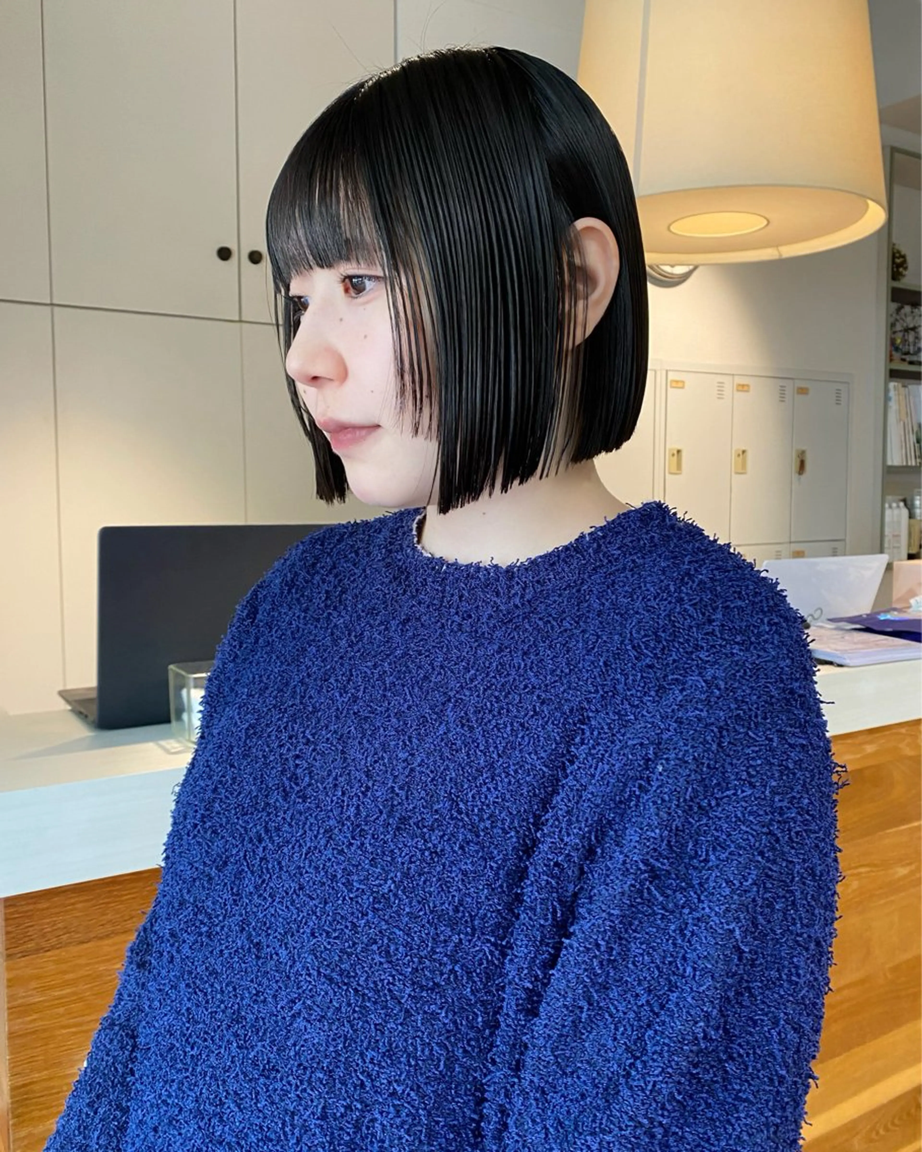 ショート カット ヘアカラー トリートメント harai nanakoのヘアスタイル