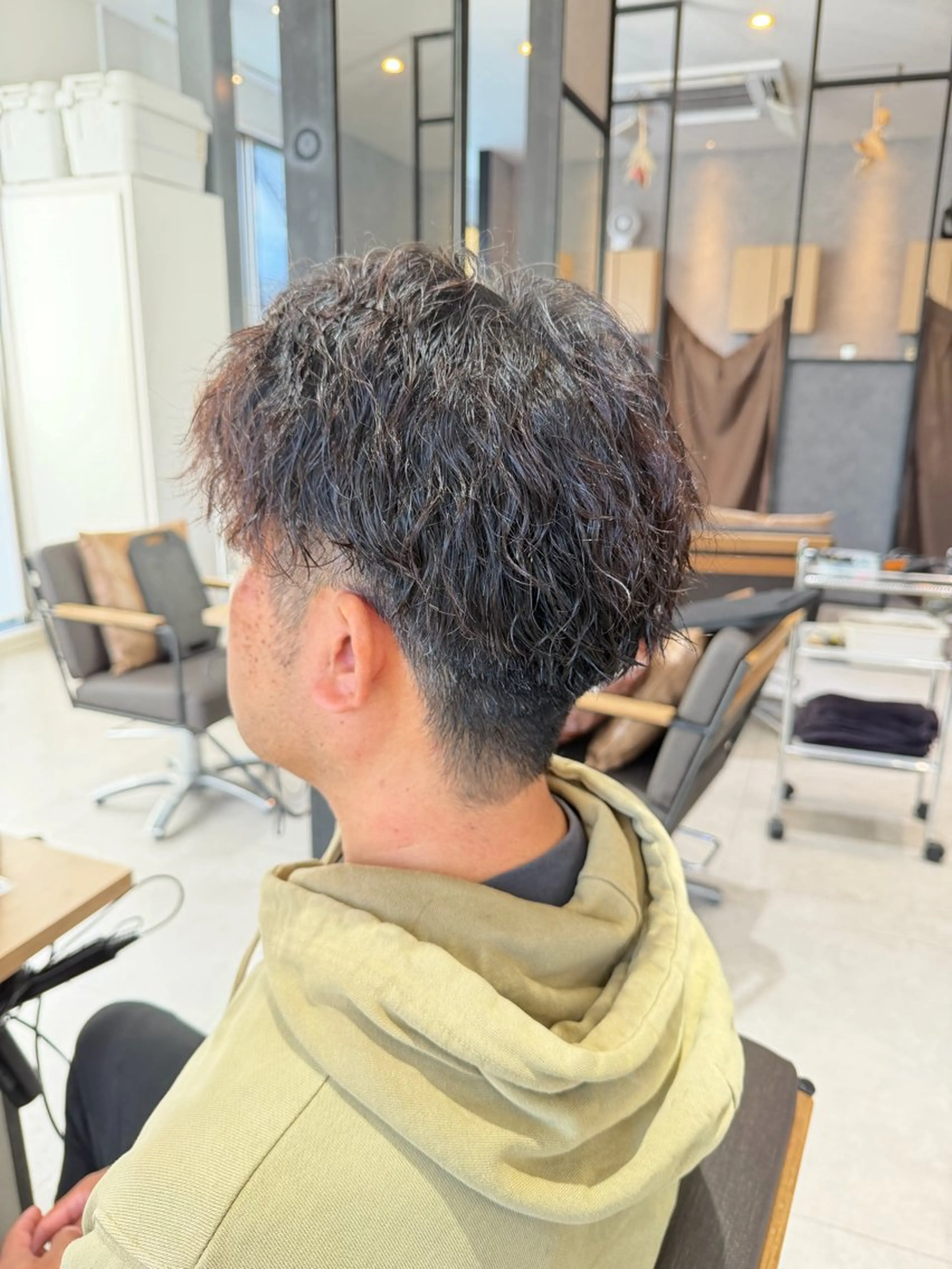 パーマ メンズ メンズパーマ ツイストスパイラルパーマ スパイラルパーマ 🍜のばた 🍜のヘアスタイル