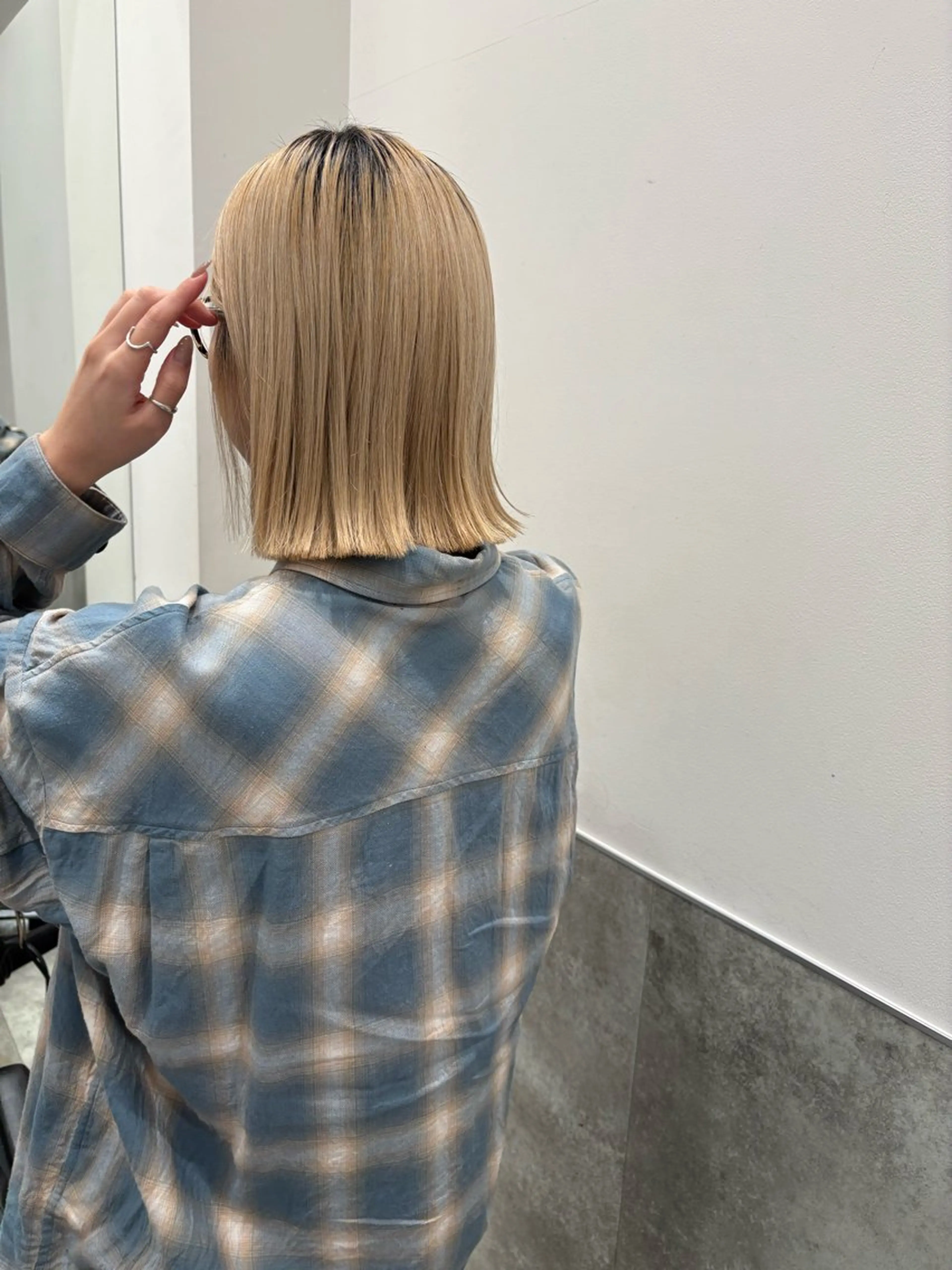 ショート ヘアセット mao | 柔らか艶カラー🫧のヘアスタイル