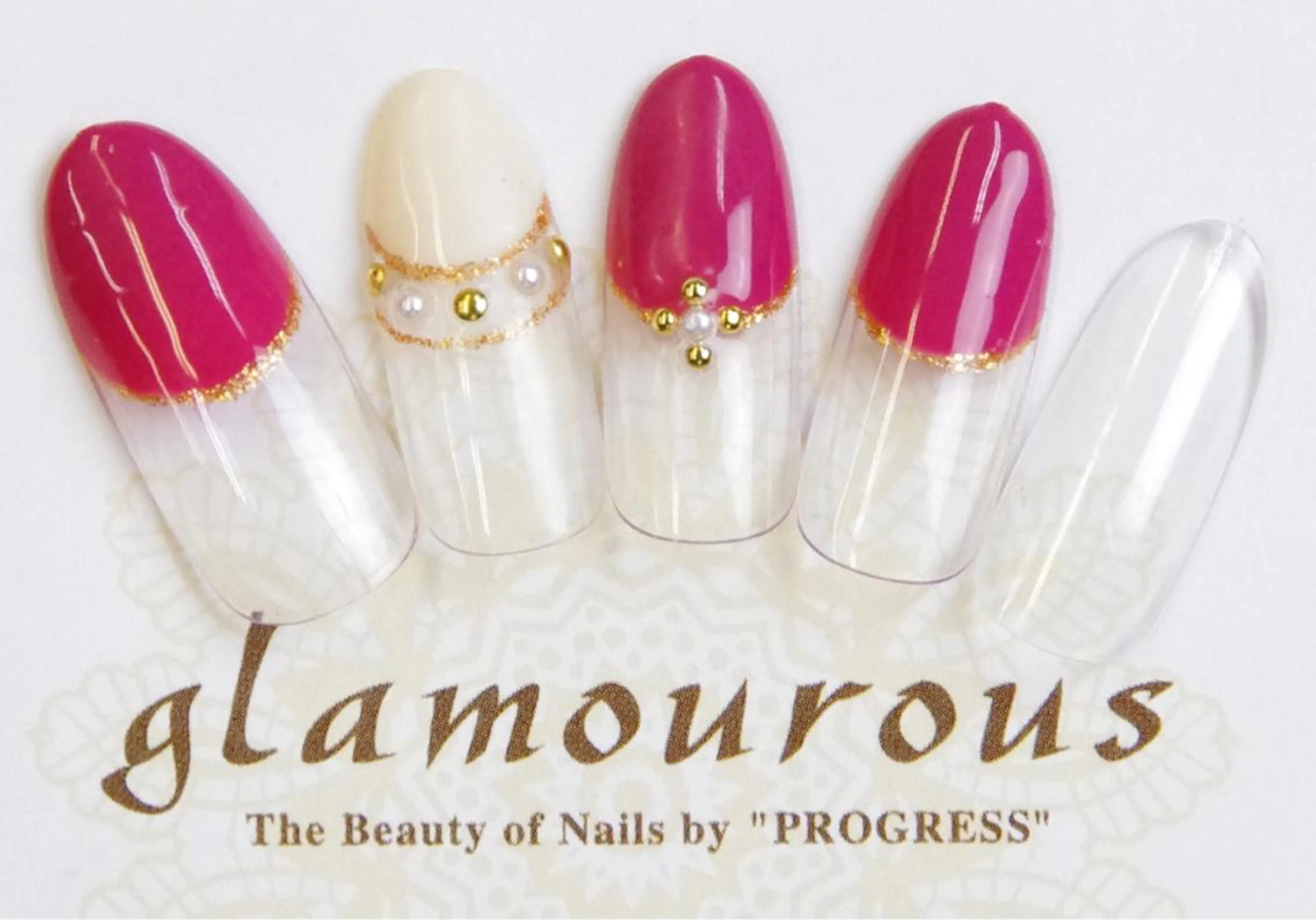 ネイル グラマラス ／アンジェアイのマツエク・マツパデザイン