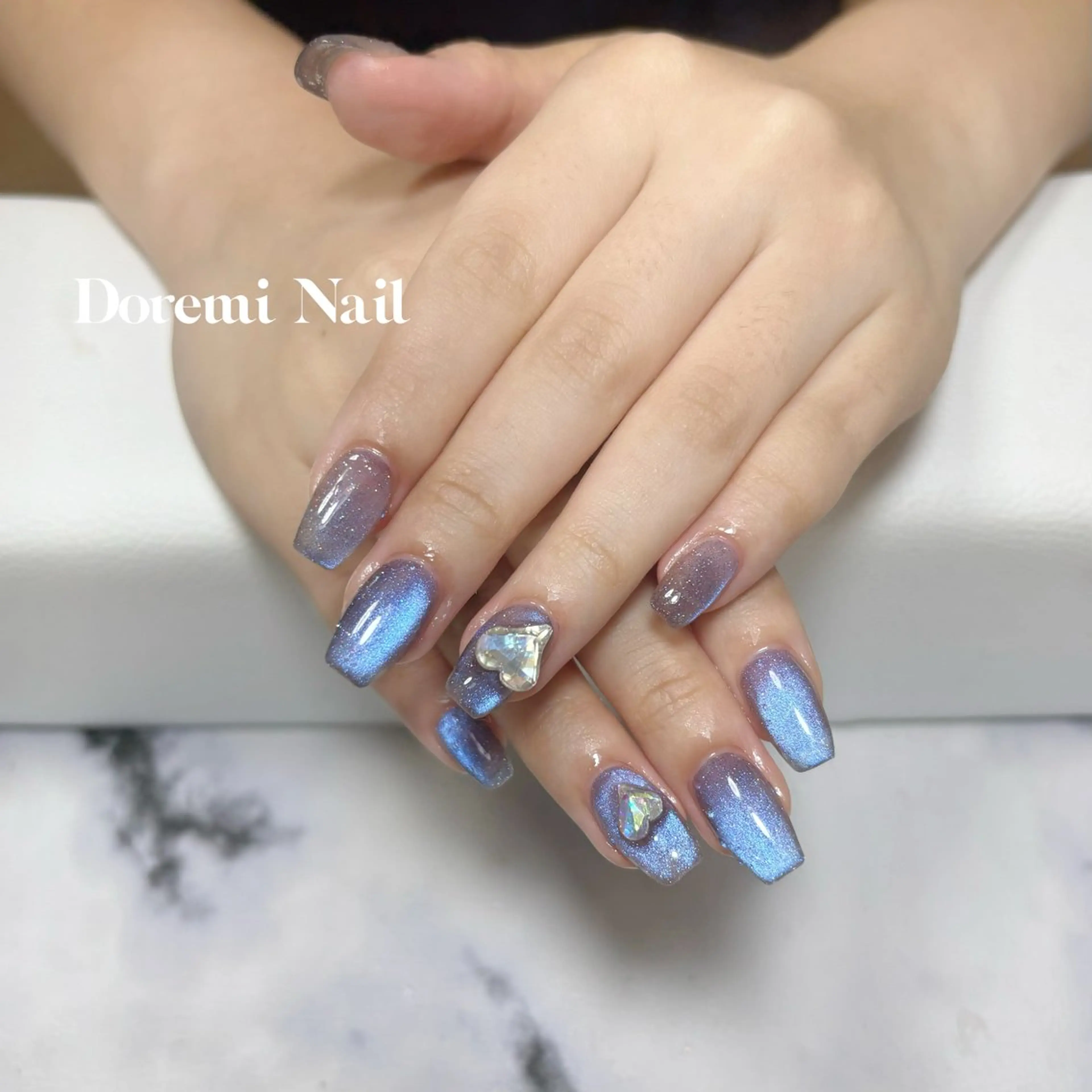 ネイル 長さ出し ネイルチップ Doremi Nailのネイルデザイン