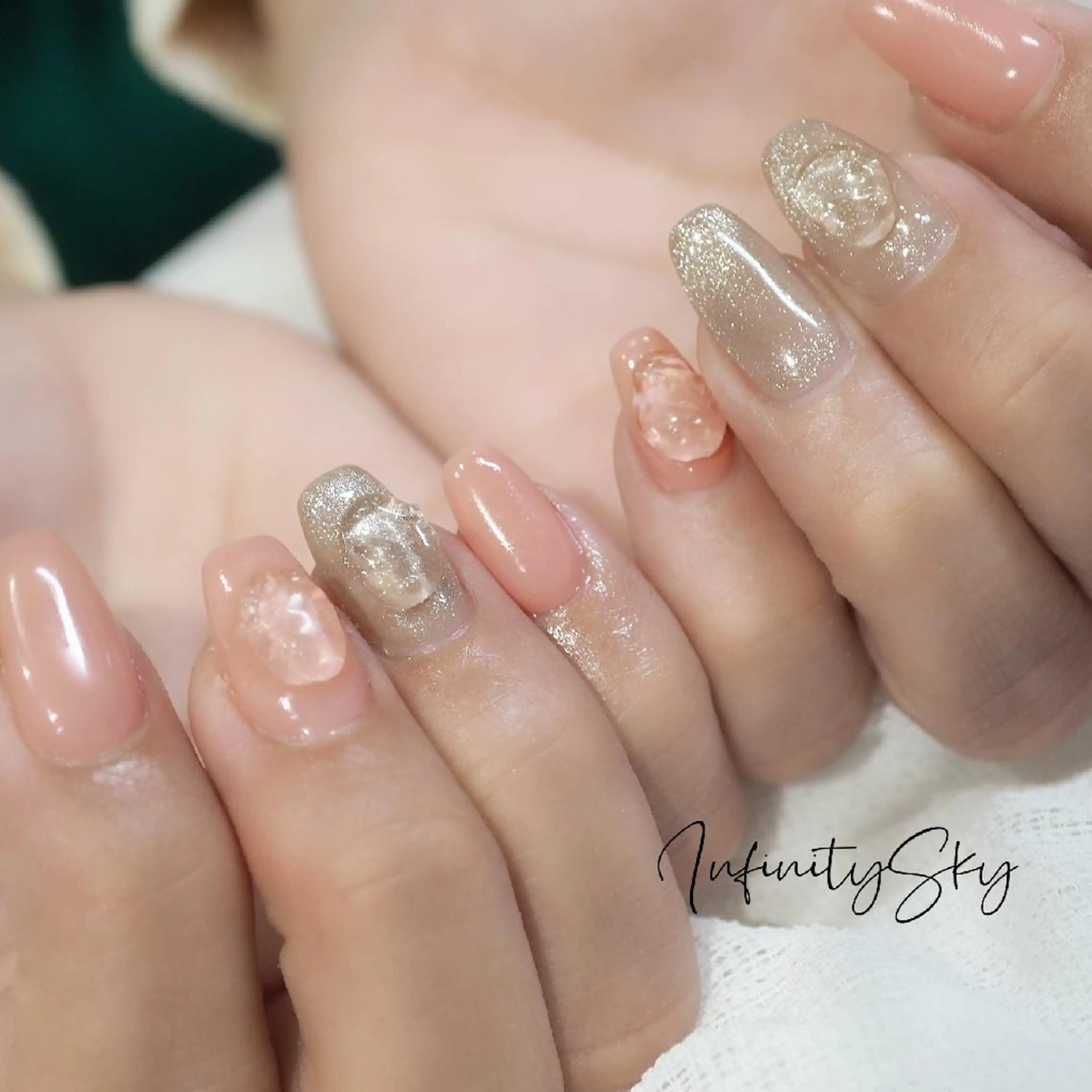 ネイル ハンドネイル infinity skyのネイルデザイン