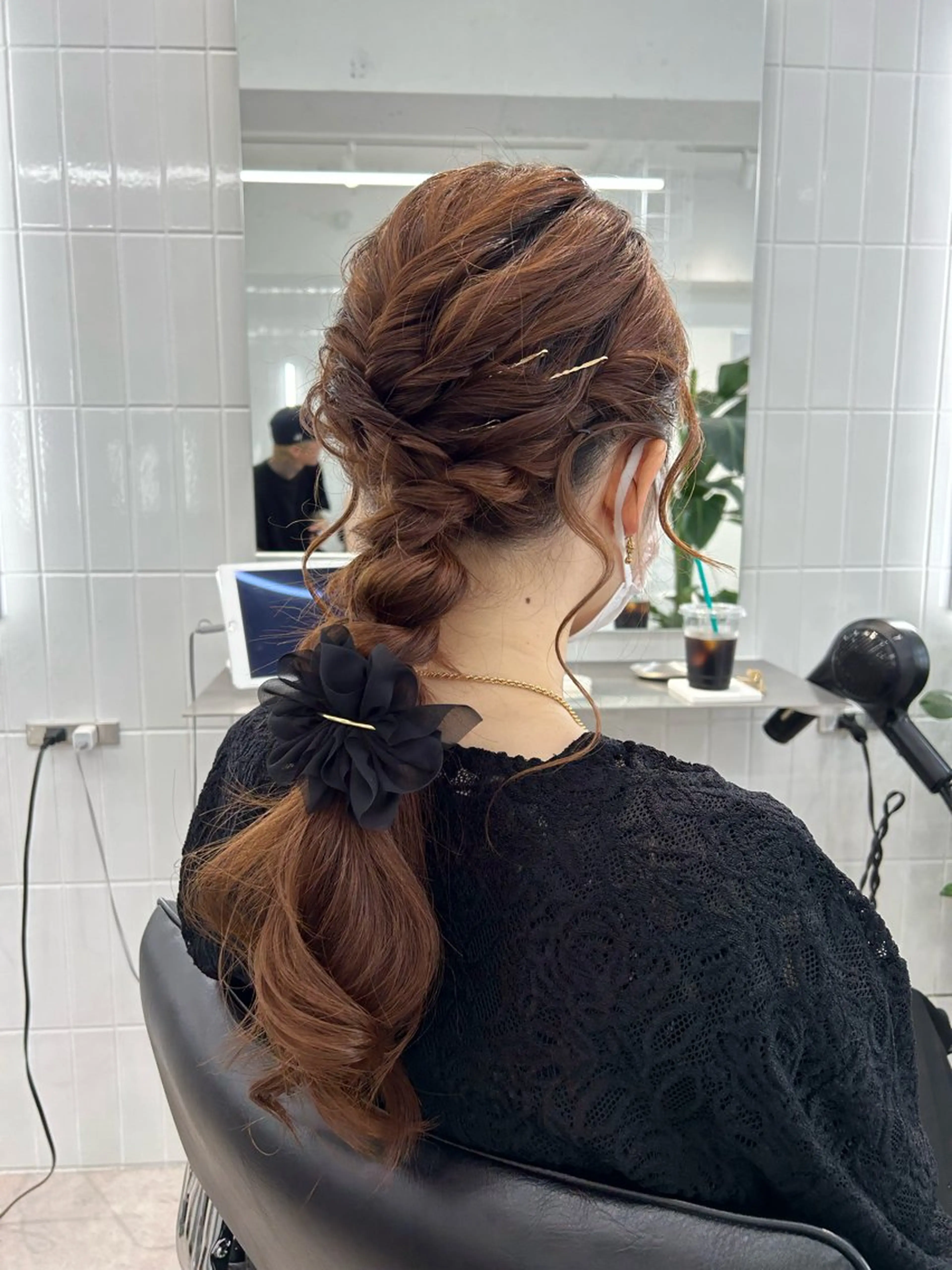 ヘアアレンジ 卒業式ヘアセット🎀 ヘアアレンジのヘアスタイル