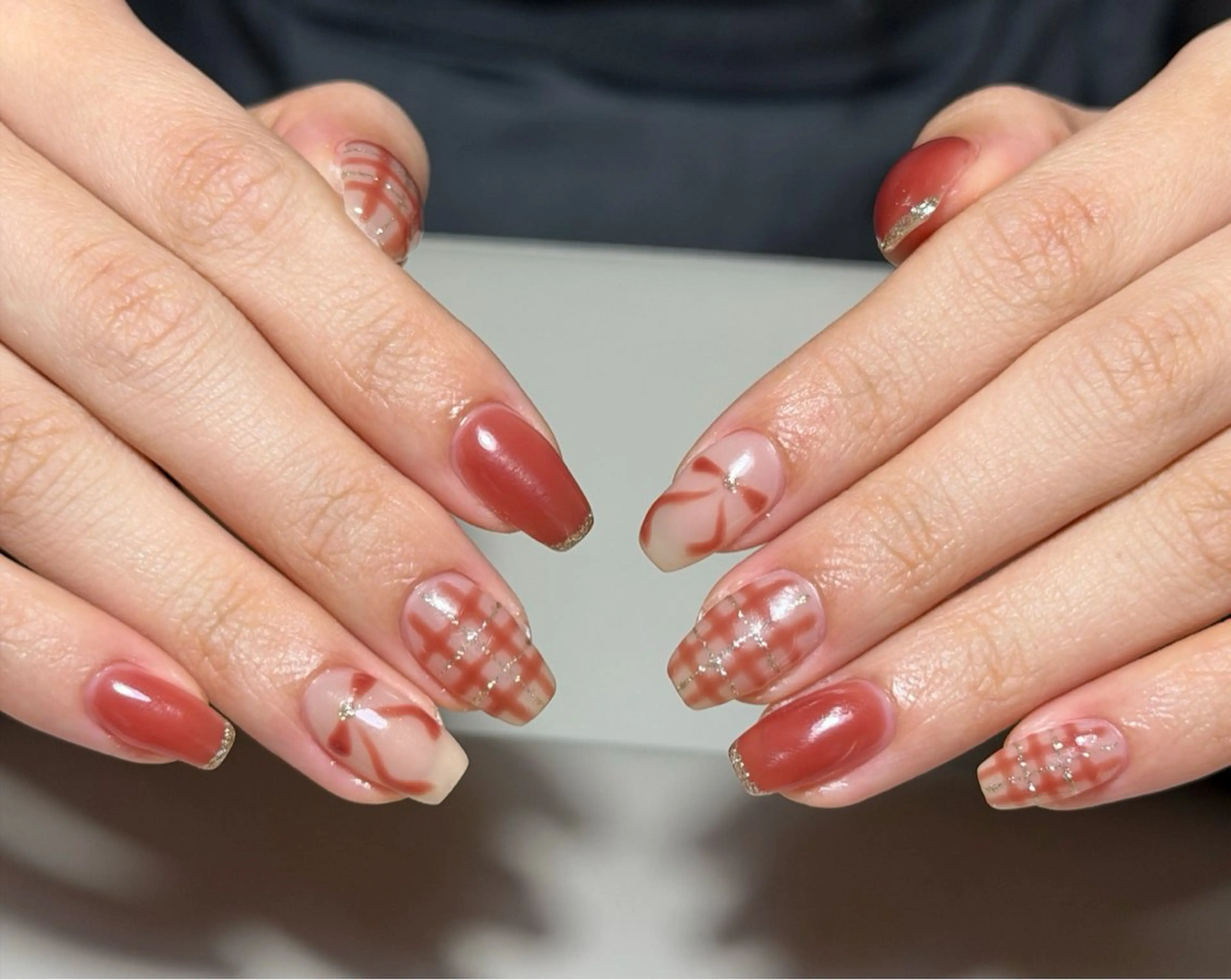 ネイル ハンドネイル ハンドケア 🍑 momo_nailのネイルデザイン
