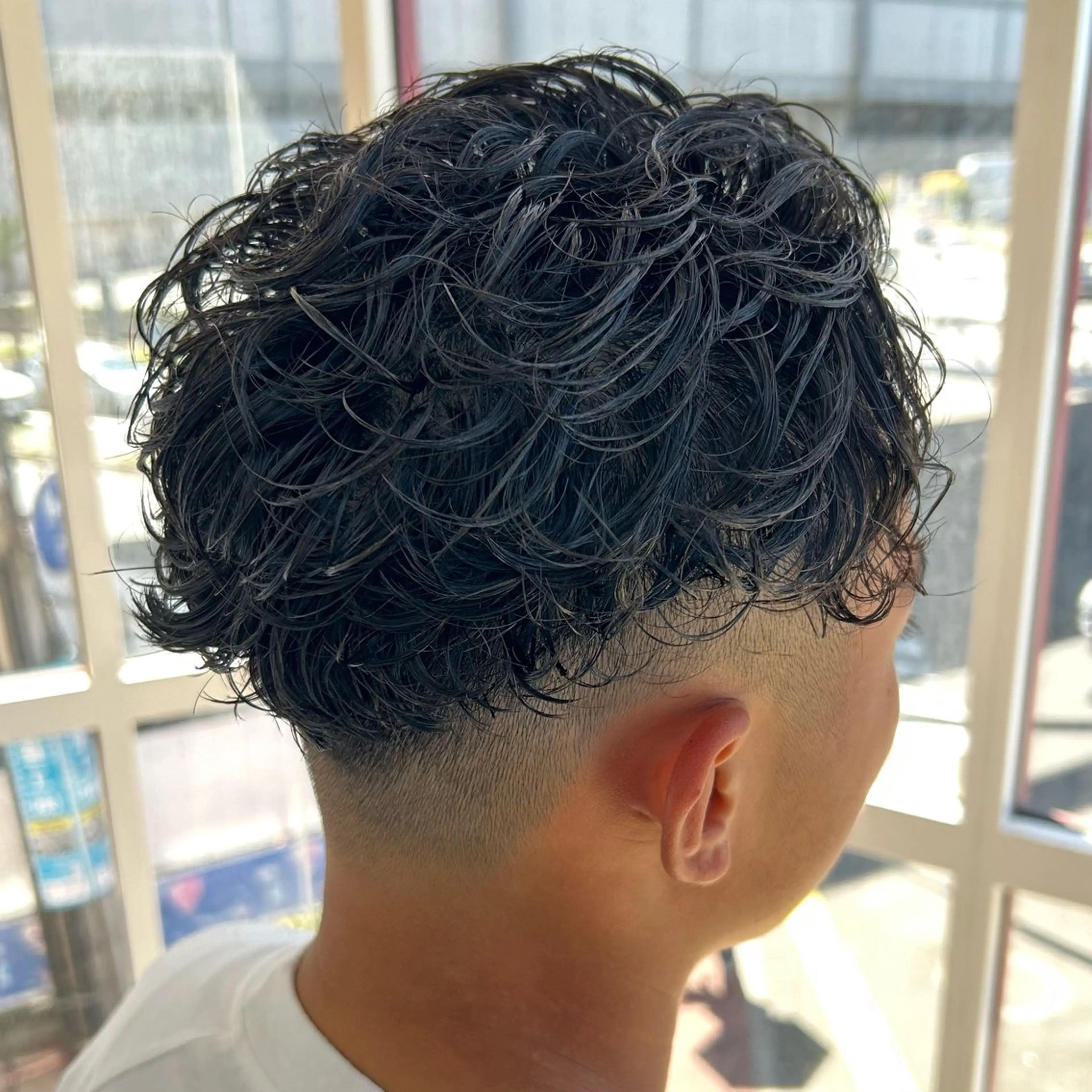 パーマ メンズ フェザーパーマ メンズパーマ 波巻きパーマ カット パーマ yori所属・メンズパーマ/メンズ カット/たばたよしきのヘアスタイル