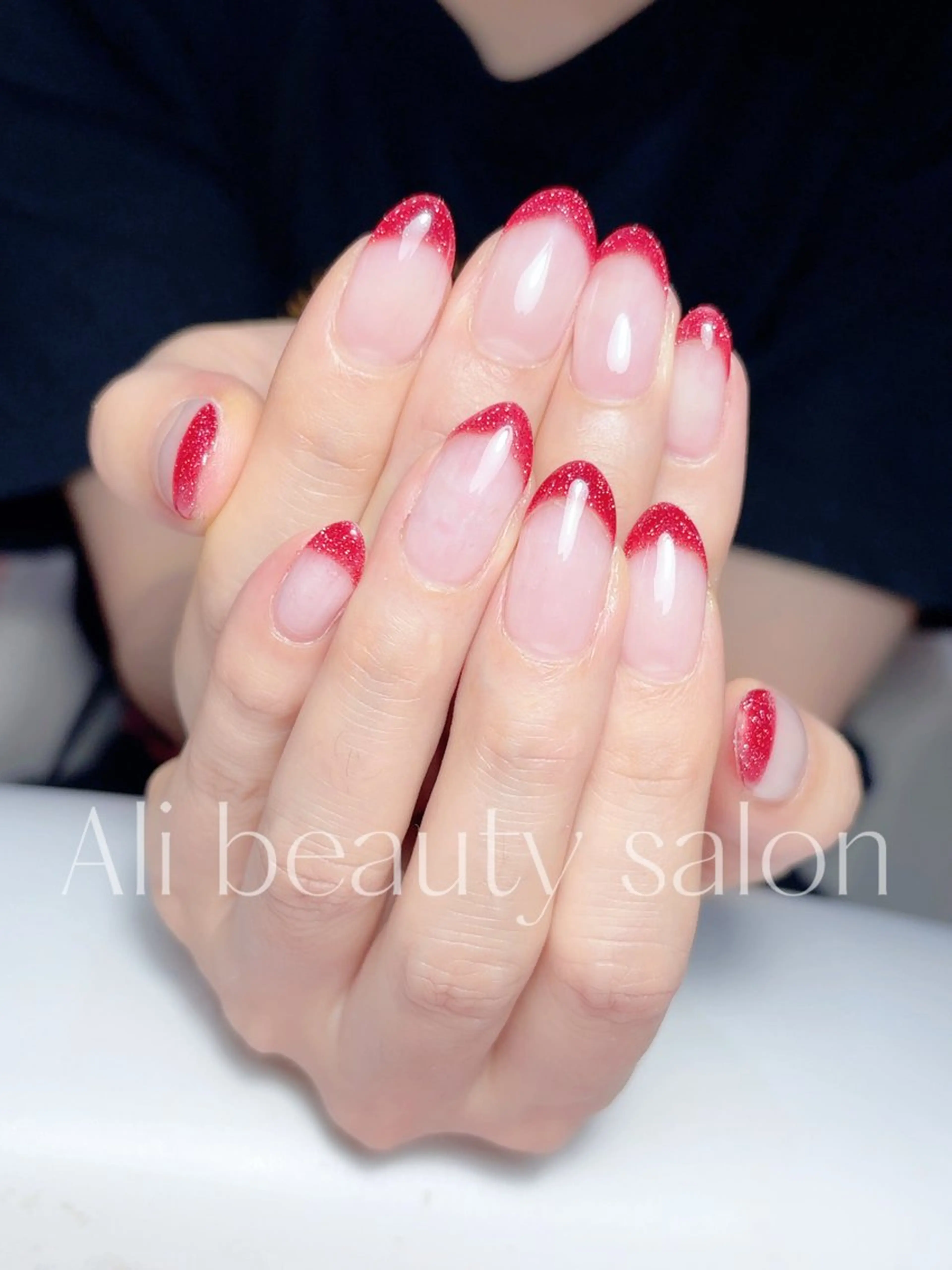 ネイル フレンチネイル ハンドネイル Ali 新小岩 ネイル専門のネイルデザイン