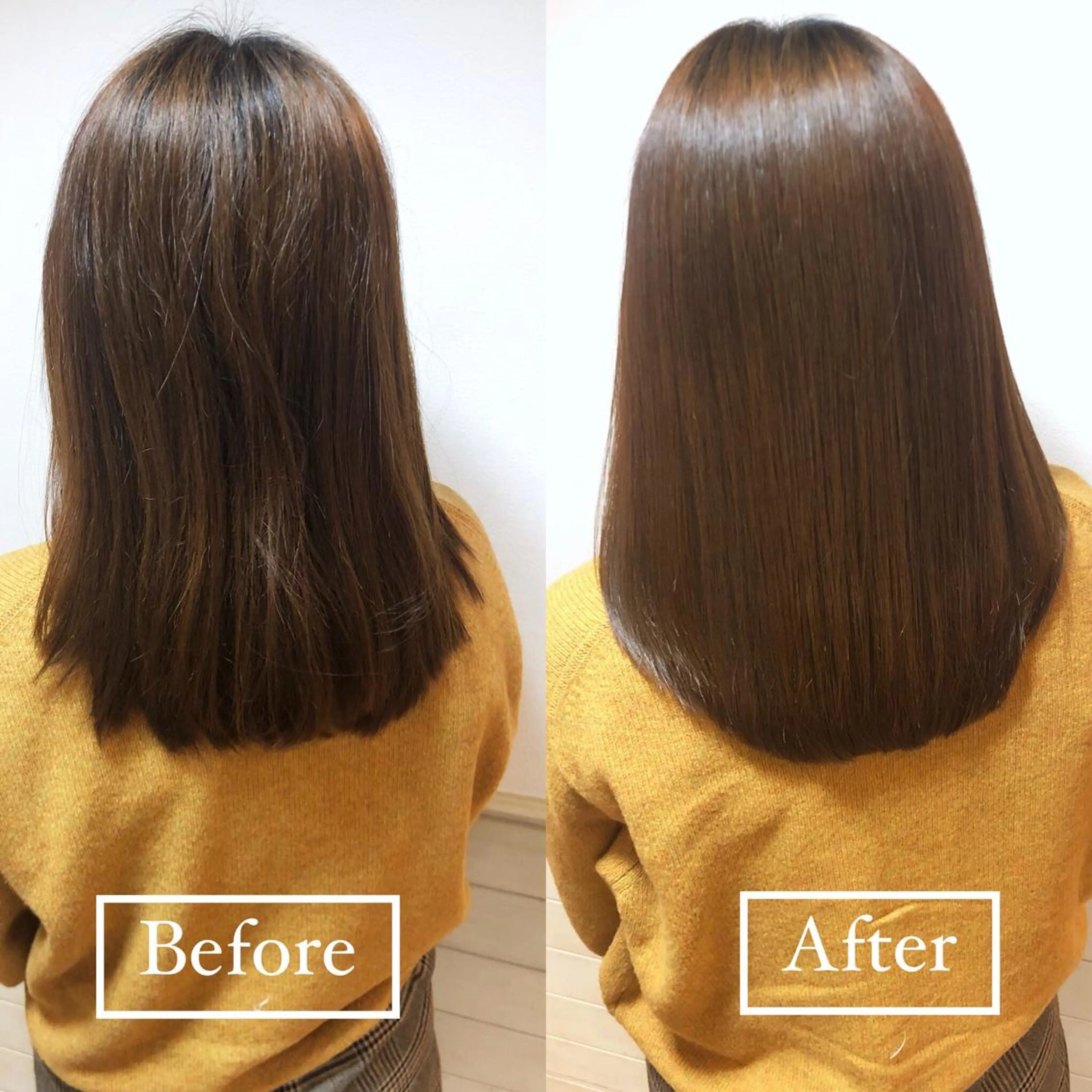 ミディアム カット ヘアカラー 髪質改善くすみカラー 🍀/石川大輔のヘアスタイル