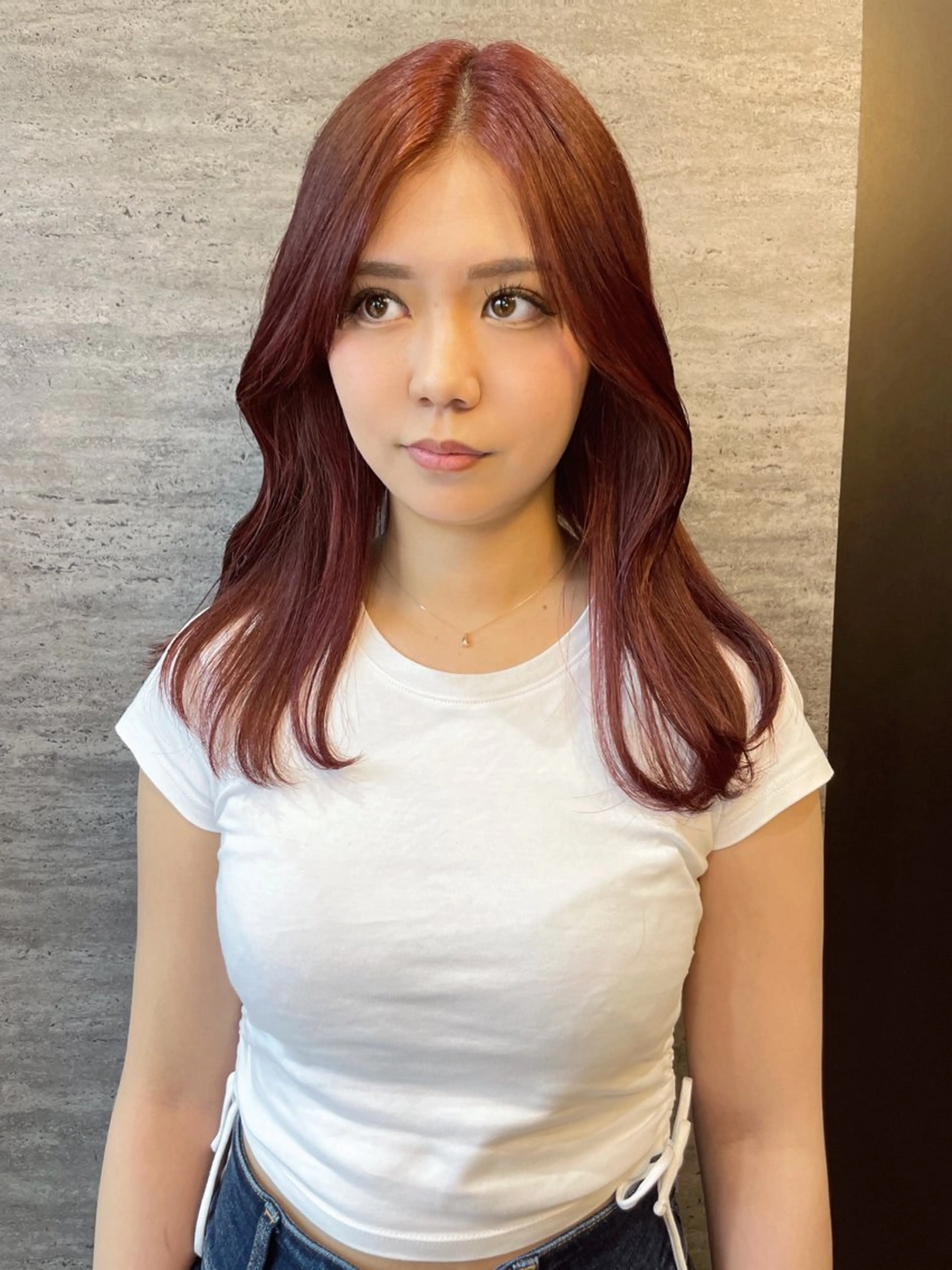 ロング JIEN MIUのヘアスタイル