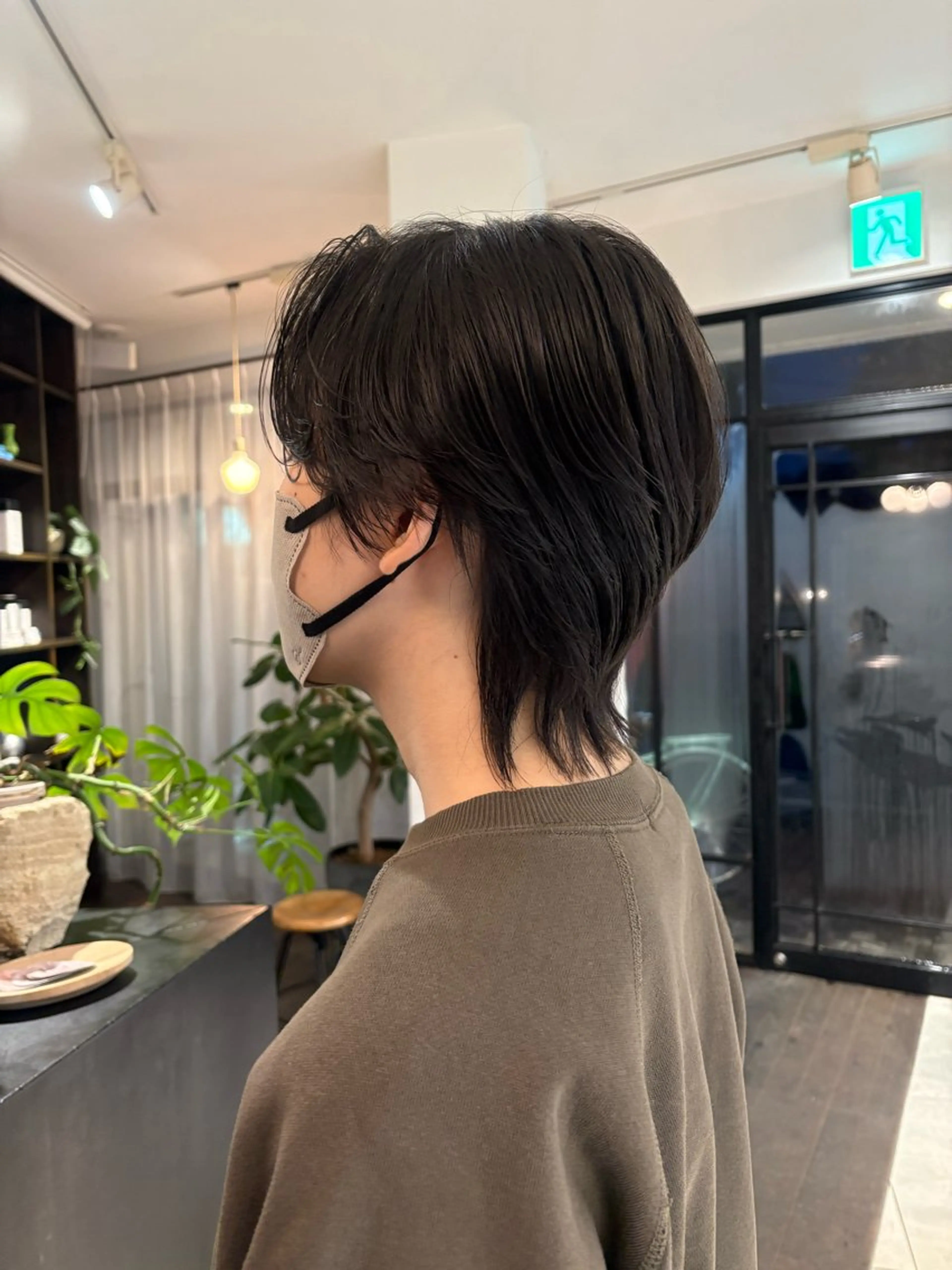 ショート 西野 優夏のヘアスタイル