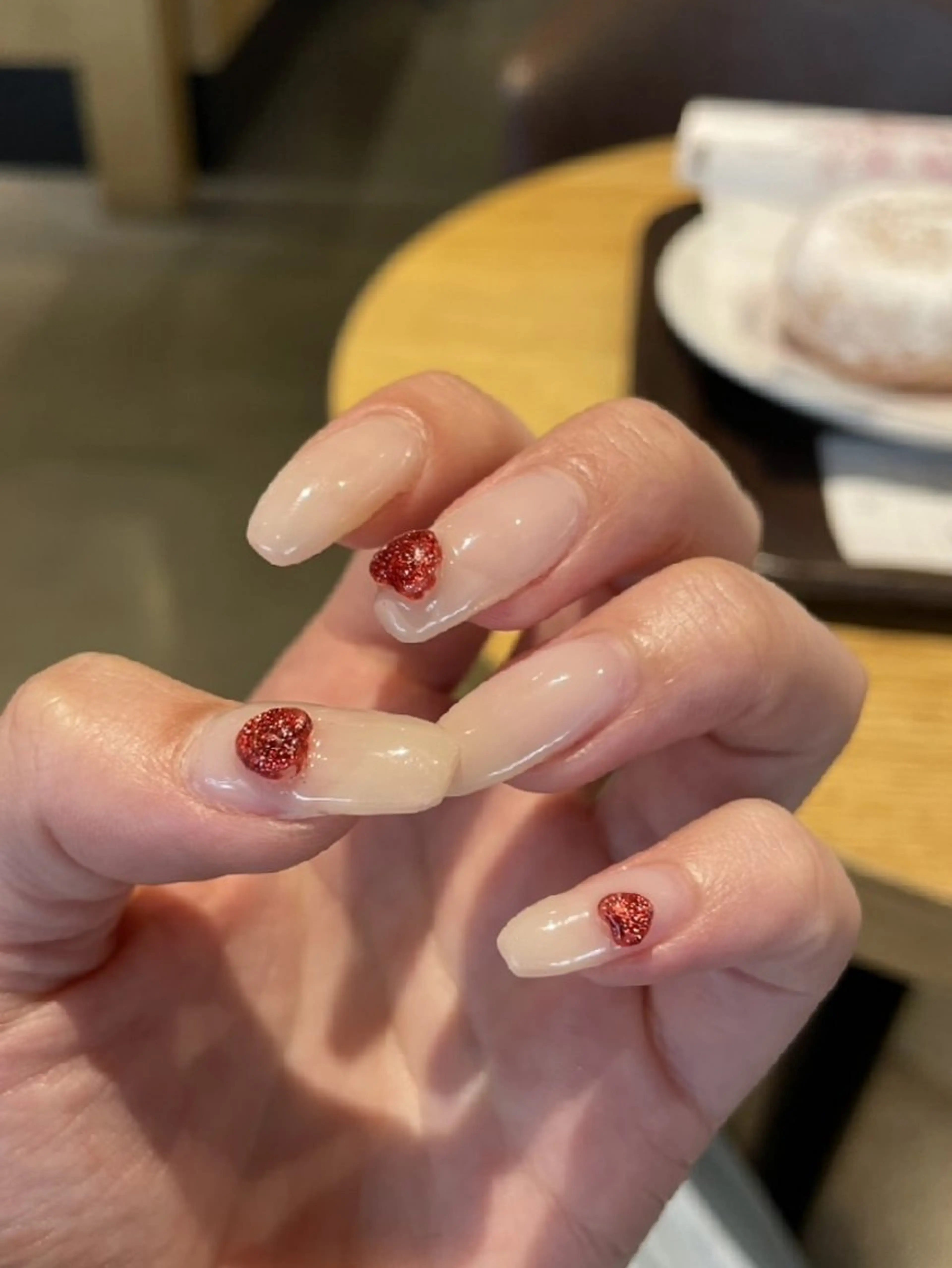 ネイル ハンドネイル plus j ゆう˚ʚ♡ɞ˚のネイルデザイン