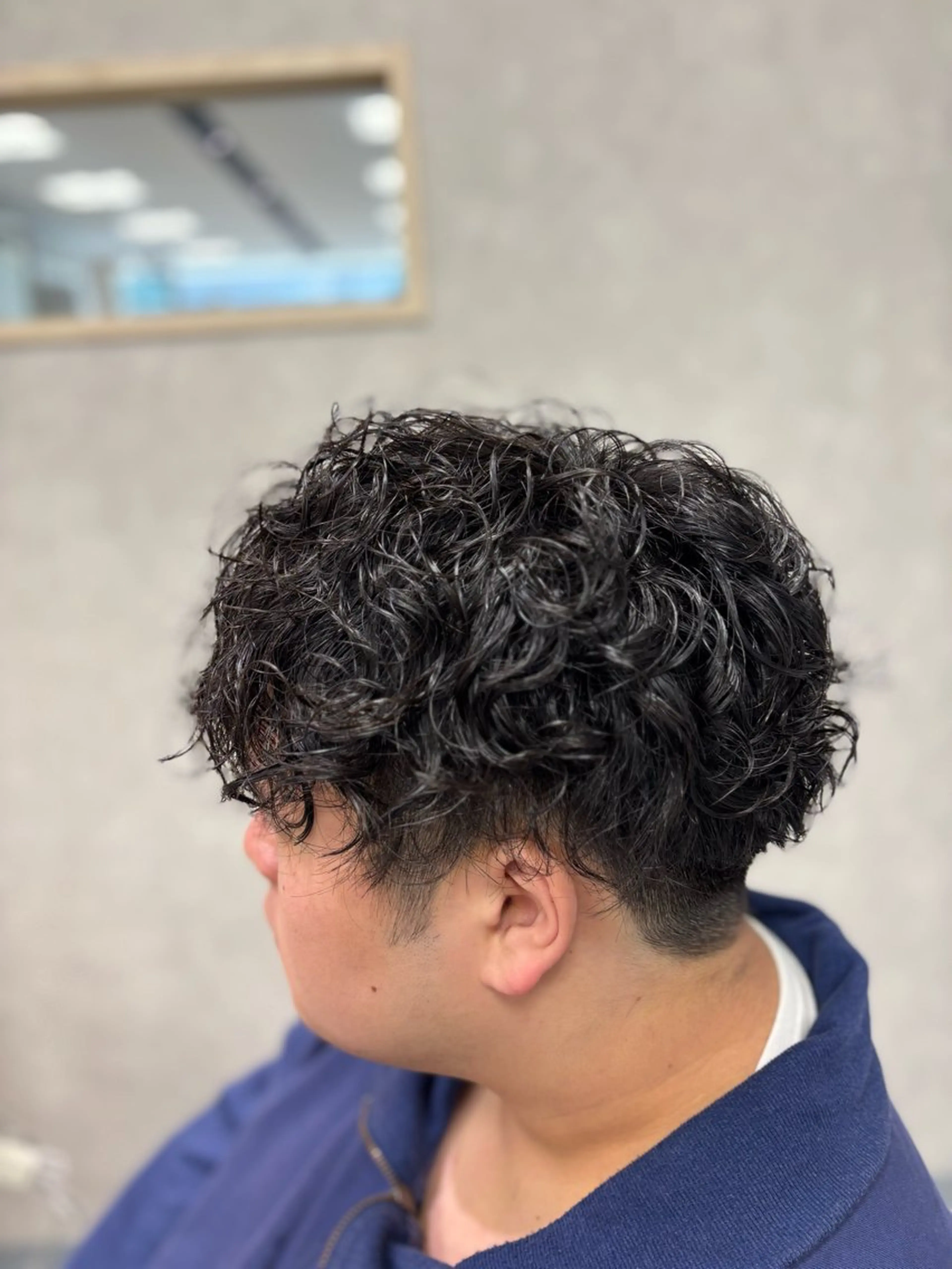 ショート パーマ メンズ カット パーマ メンズ特化韓国風 パーマスタイル/りんのヘアスタイル