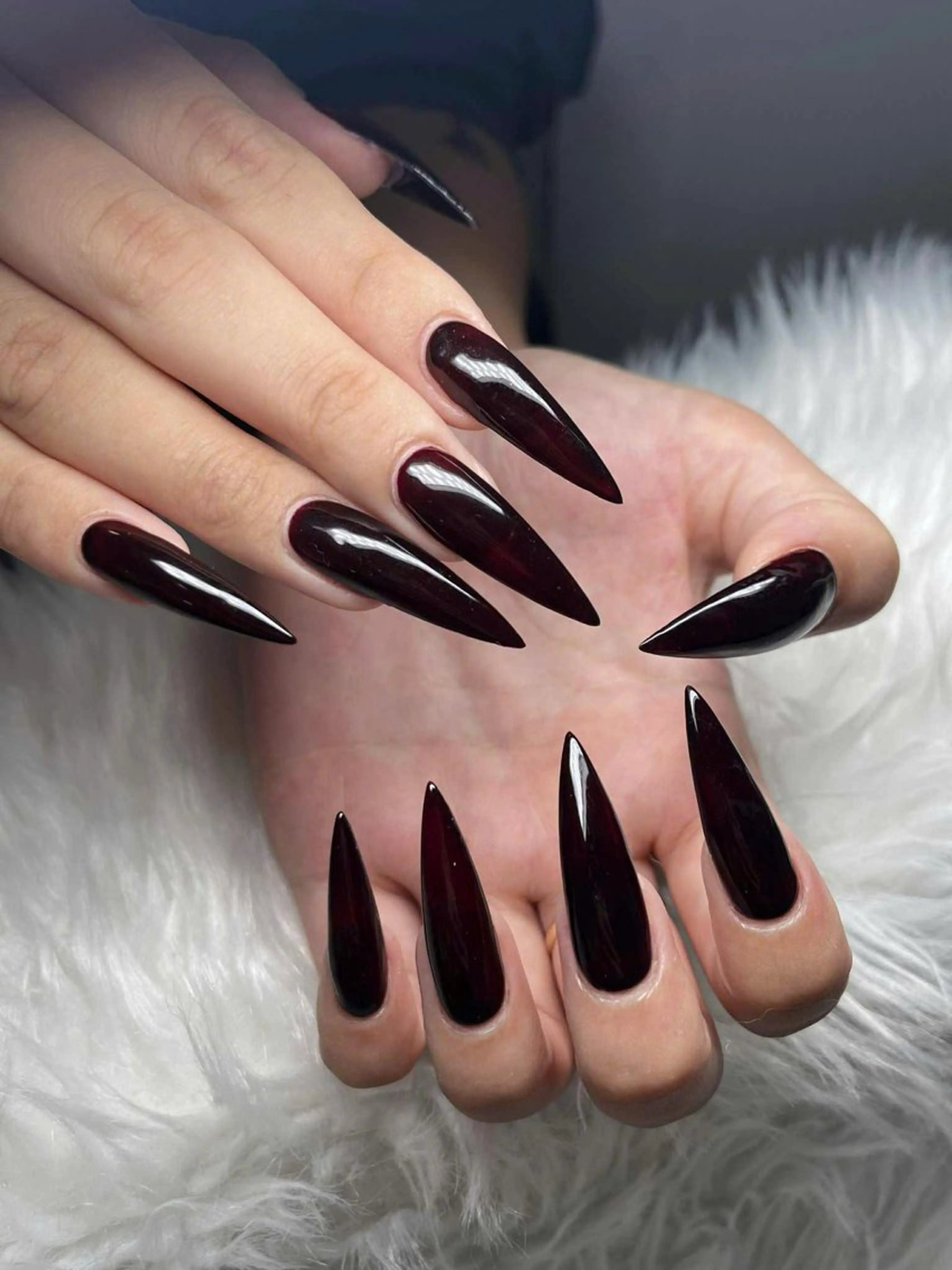 ネイル オーロラネイル フレンチネイル ジェルネイル ハロウィン 韓国ネイル ハンドネイル H.baby Nail Salonのネイルデザイン