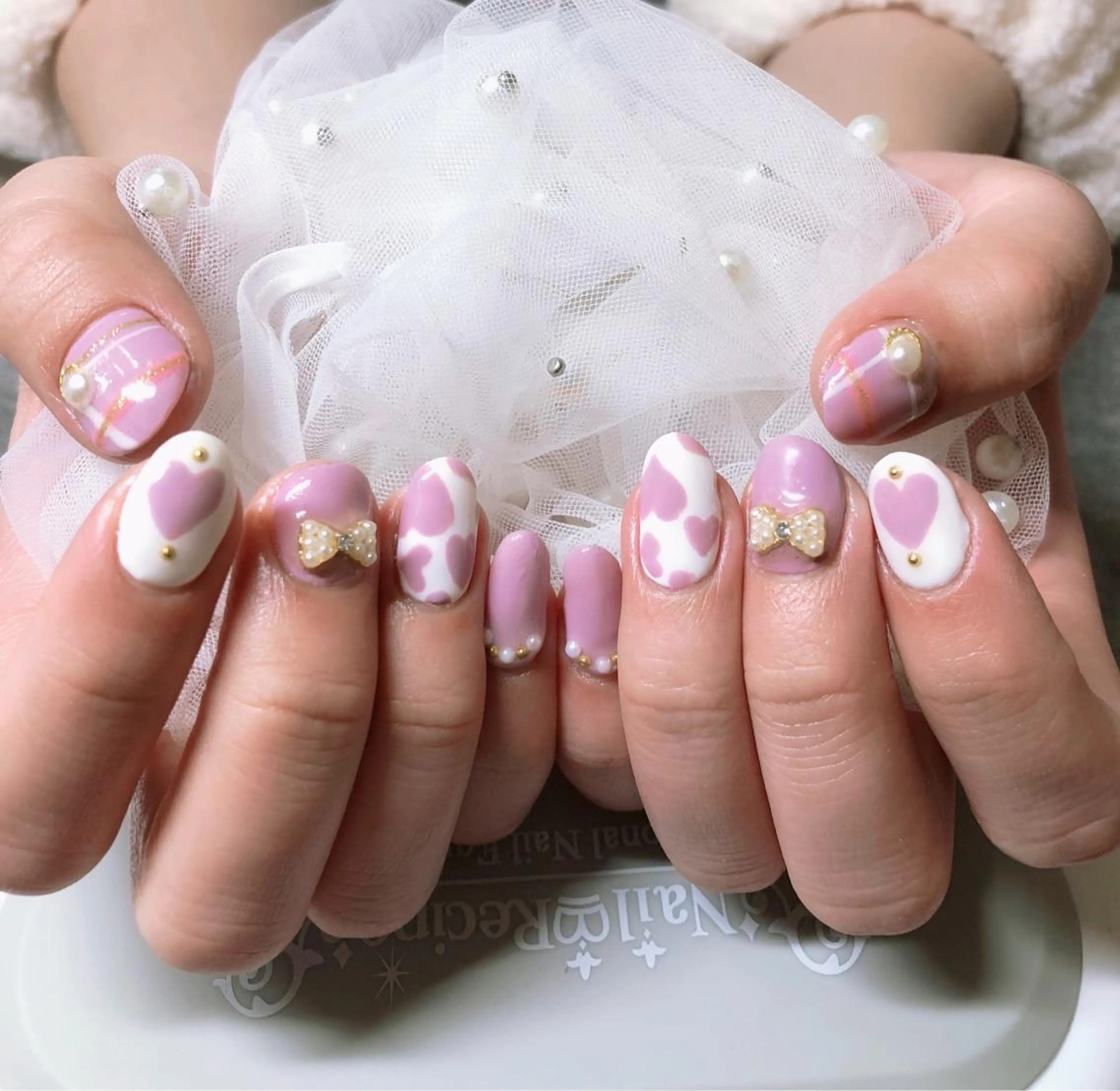 ネイル マジック ミラーのネイルデザイン